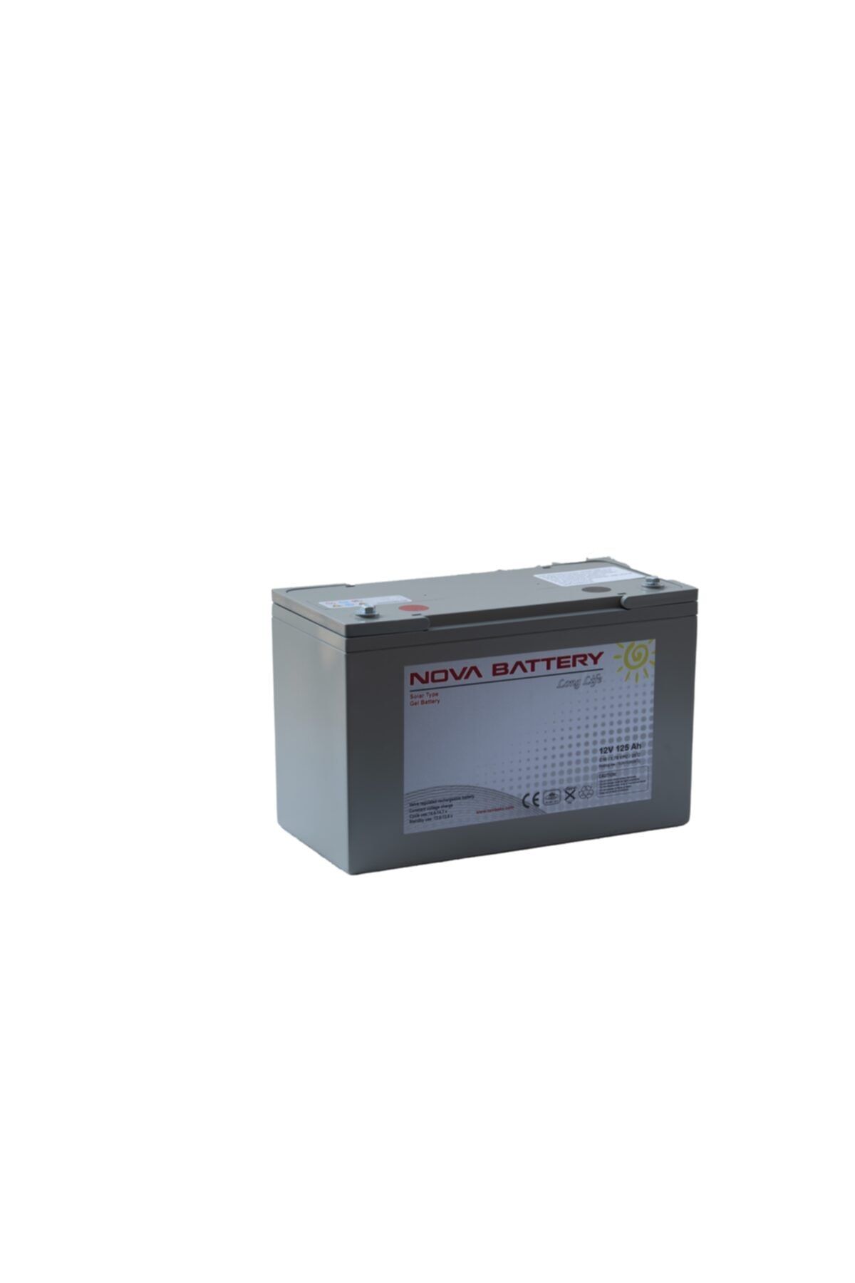 Nova Akü 12v 125 Ah Amper Solar Jel Akü
