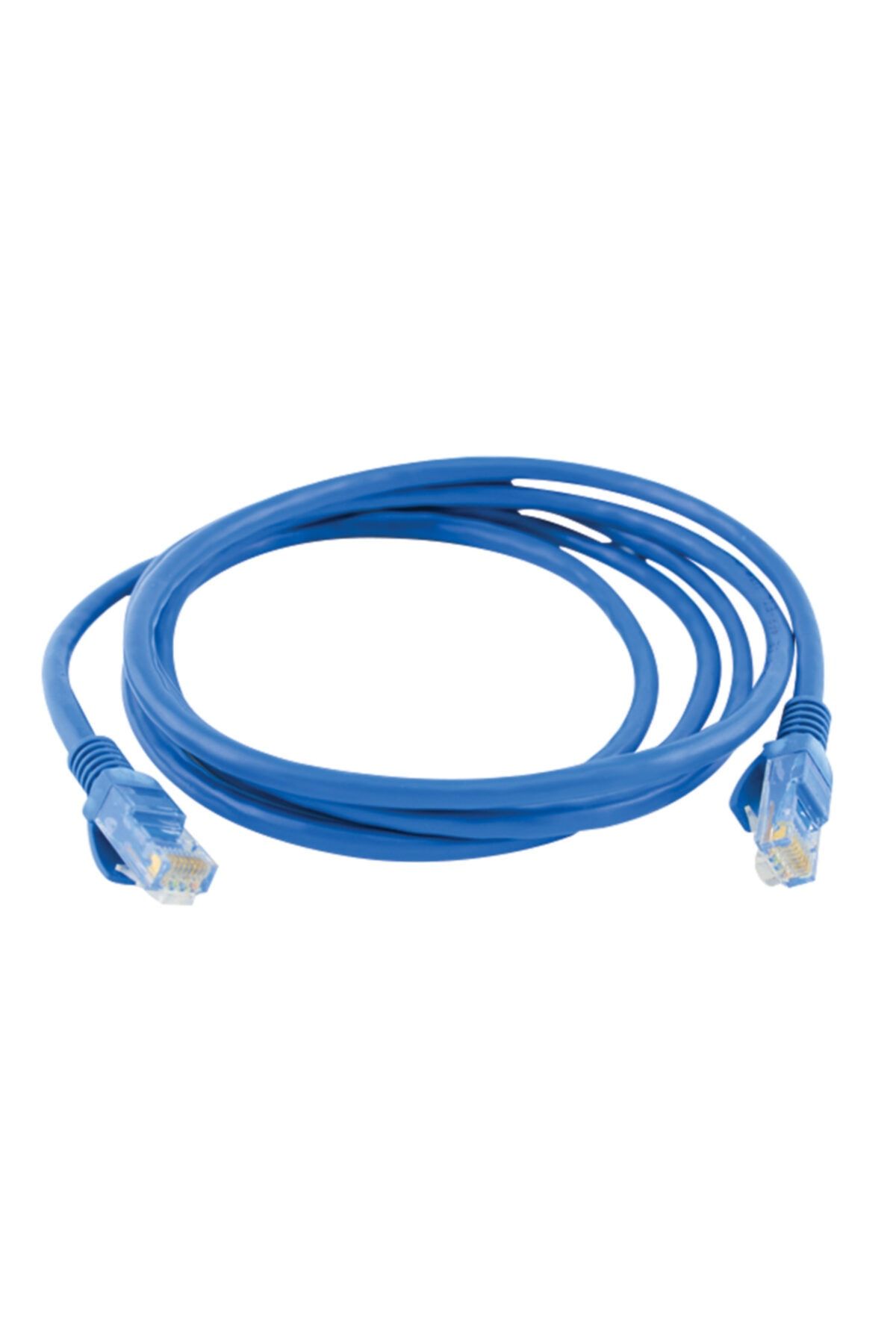 FLAXES Fnk-605m Cat6 5m 23awg Patch Kablo Mavı