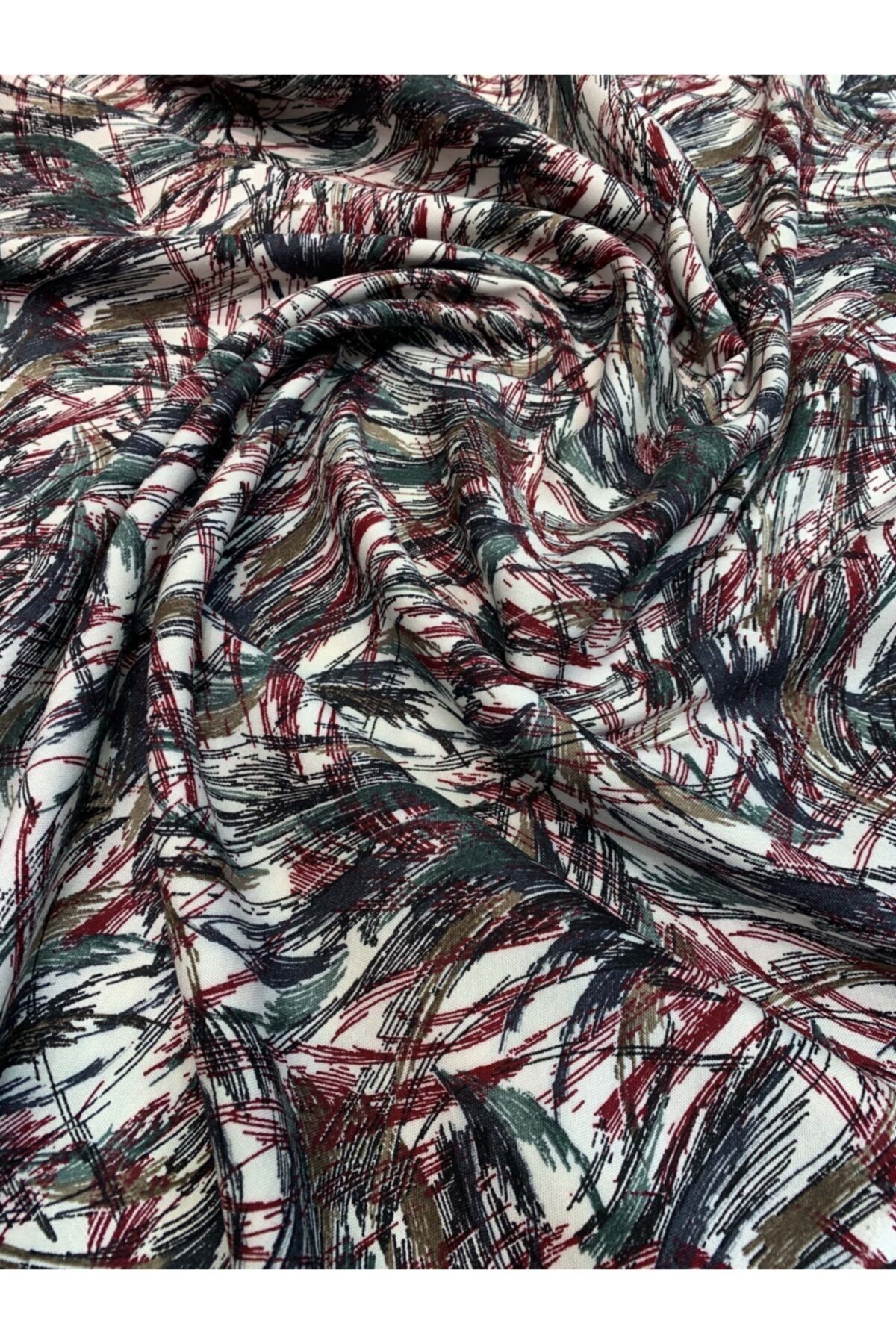 Nadirzade Kumaşçılık Özel Tasarım Pamuklu Elbise Kumaşı (150 Cm En)