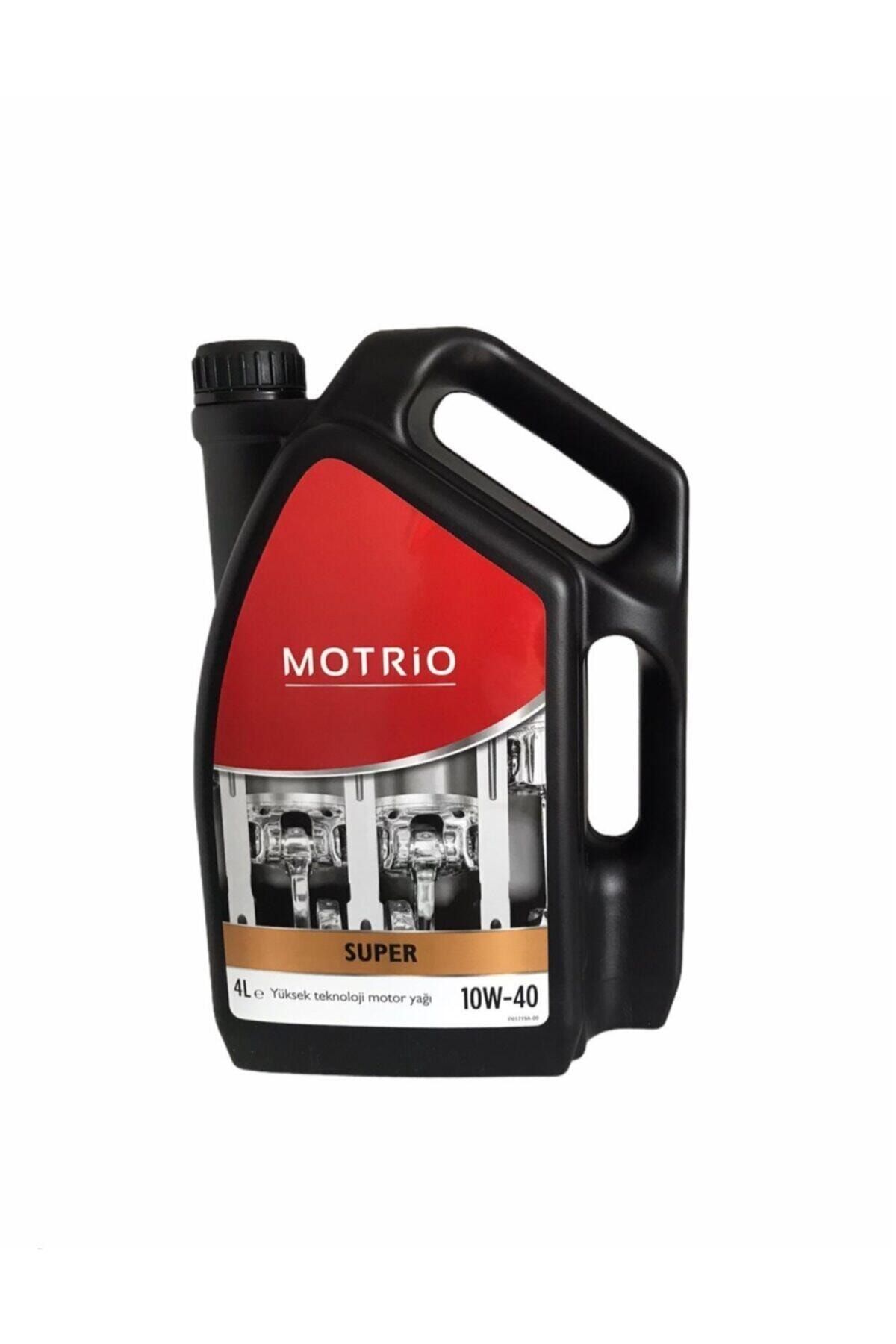 MOTRIO Motor Yağı 10w40 4 Litre Üniversal Benzin Dizel Lpg Uyumlu