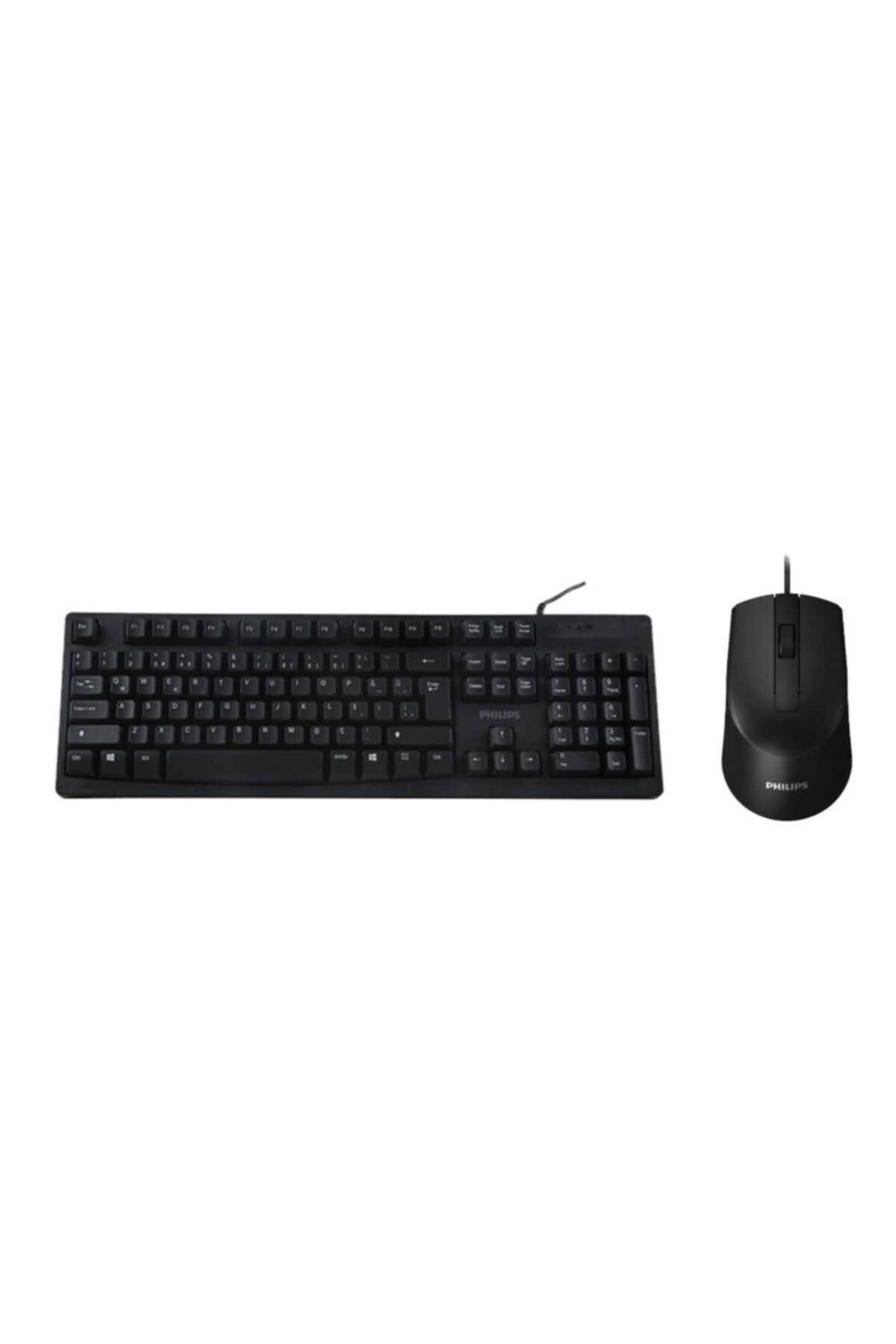 Philips K21404 Q Klavye 1200 Dpi Standart Kablolu Set Kablolu Klavye Mouse Set