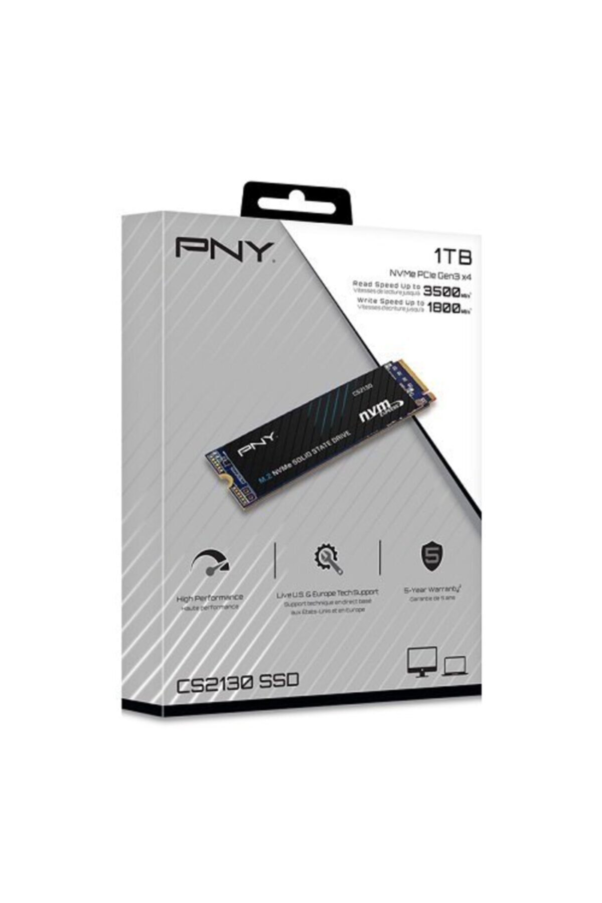 PNY Cs2130 1tb 3500/1800 Nvme Pcıe M.2 Ssd Harddisk