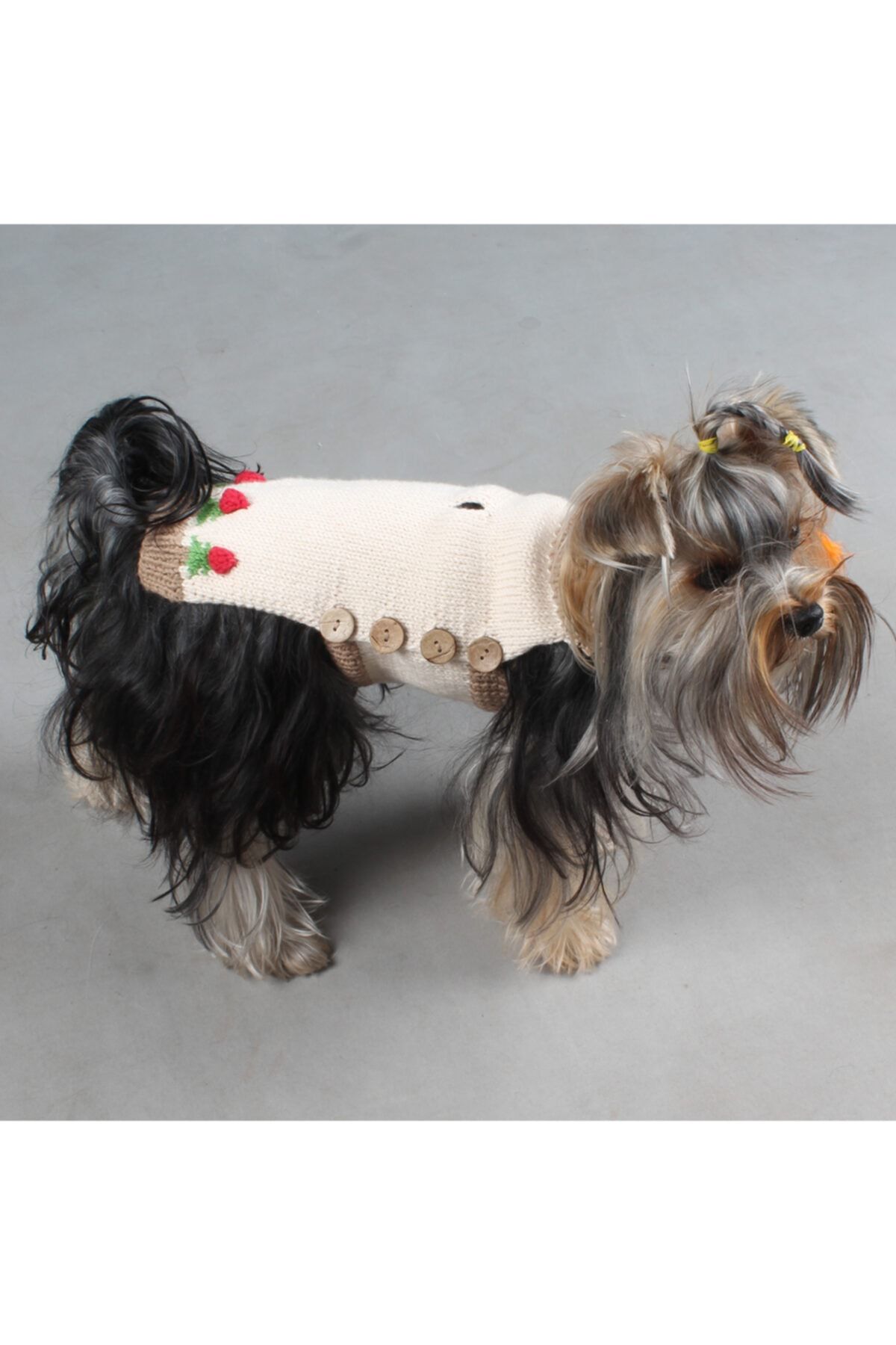 MAXSTYLESPET El Örgüsü Kazak Kedi Köpek Kıyafeti