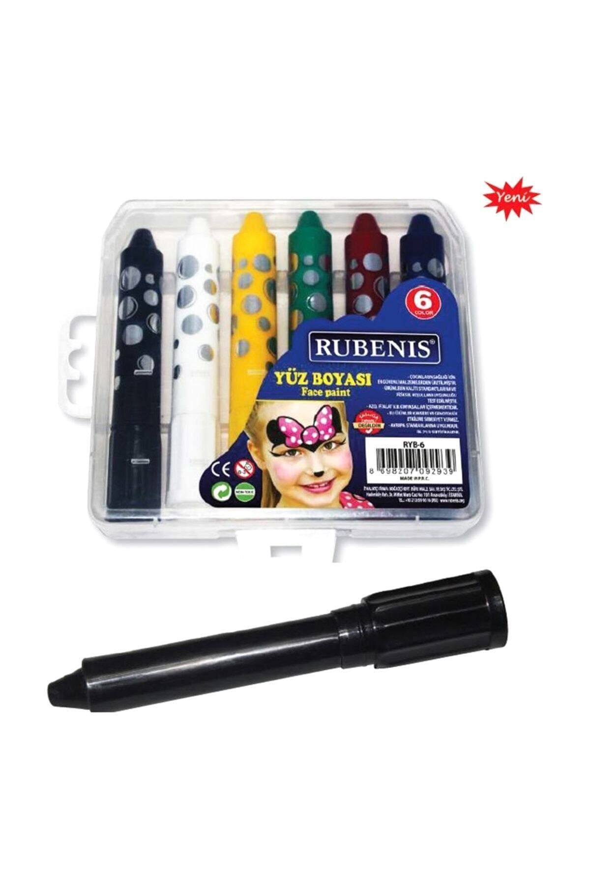 Rubenis Yüz Boyası 6 Renk
