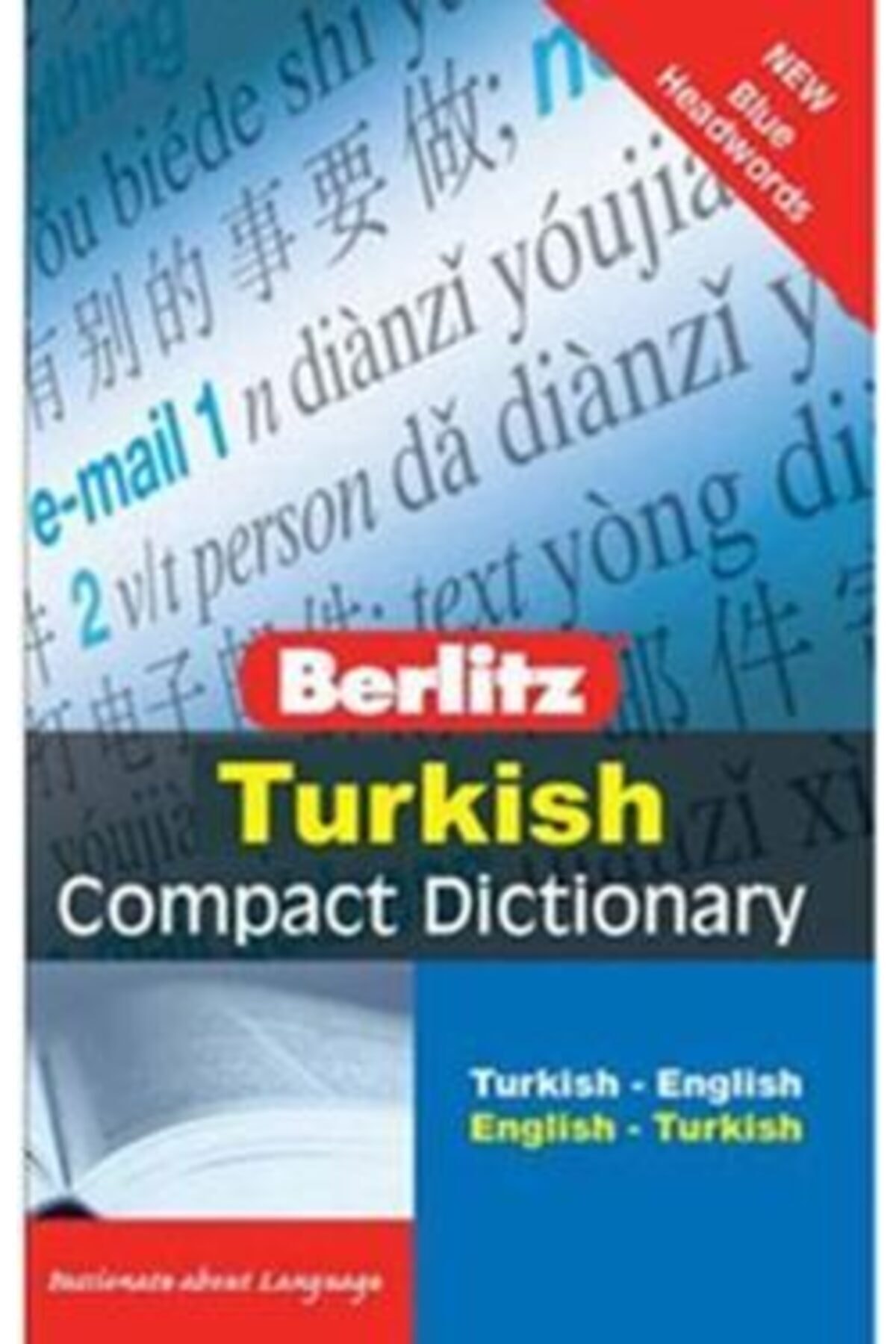 Pearson Longman Bertlitz Turkish Compact Dictionary (türkish-english - English-turkish)