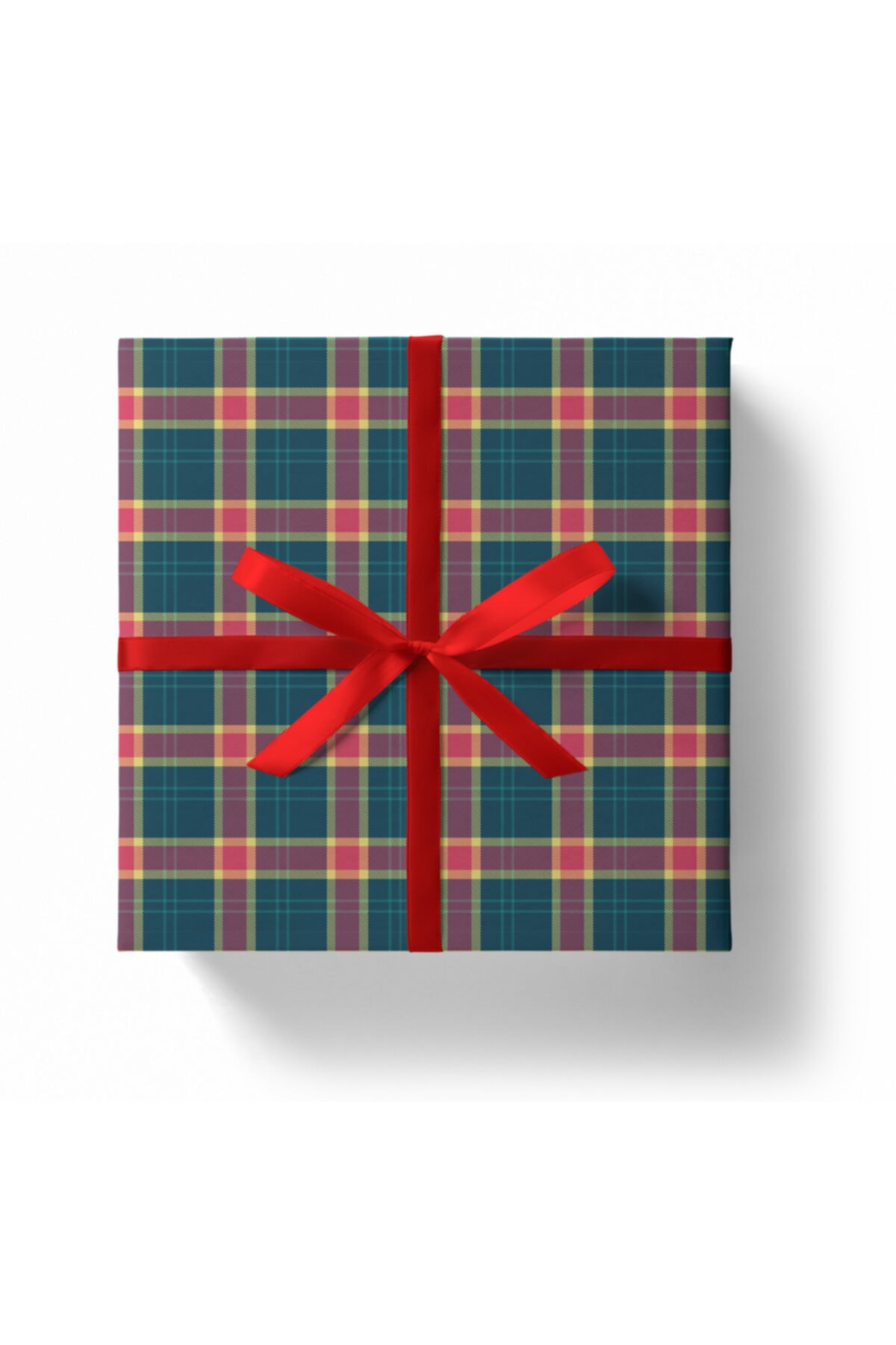 yamata kağıt Yılbaşı Hediye Paketleme Kağıdı 35x50 Cm (5'li Paket) Kuşe Kağıt