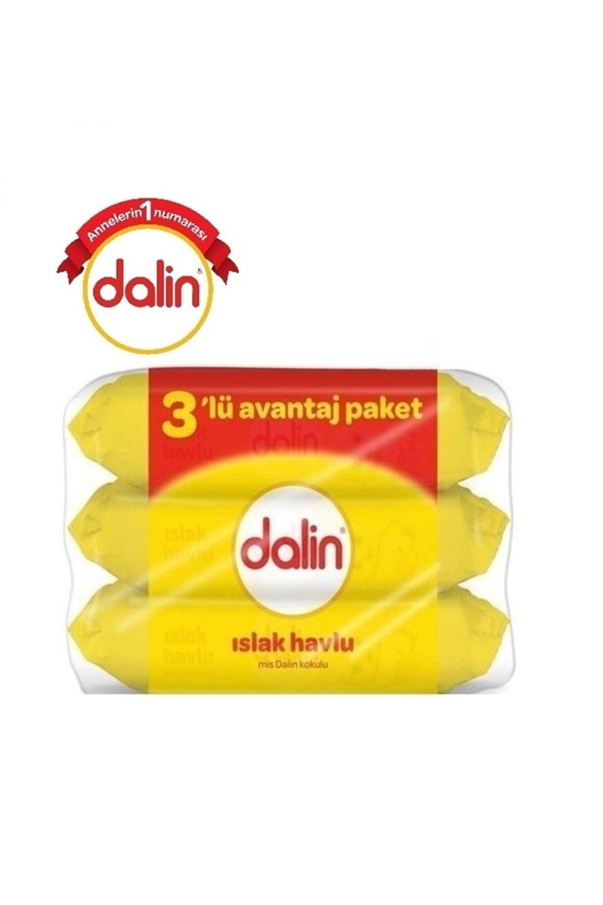 Dalin Islak Havlu Mendil Klasik 56 Yaprak 3 Lü Pk (168 Yaprak) Plastik Kapaklı