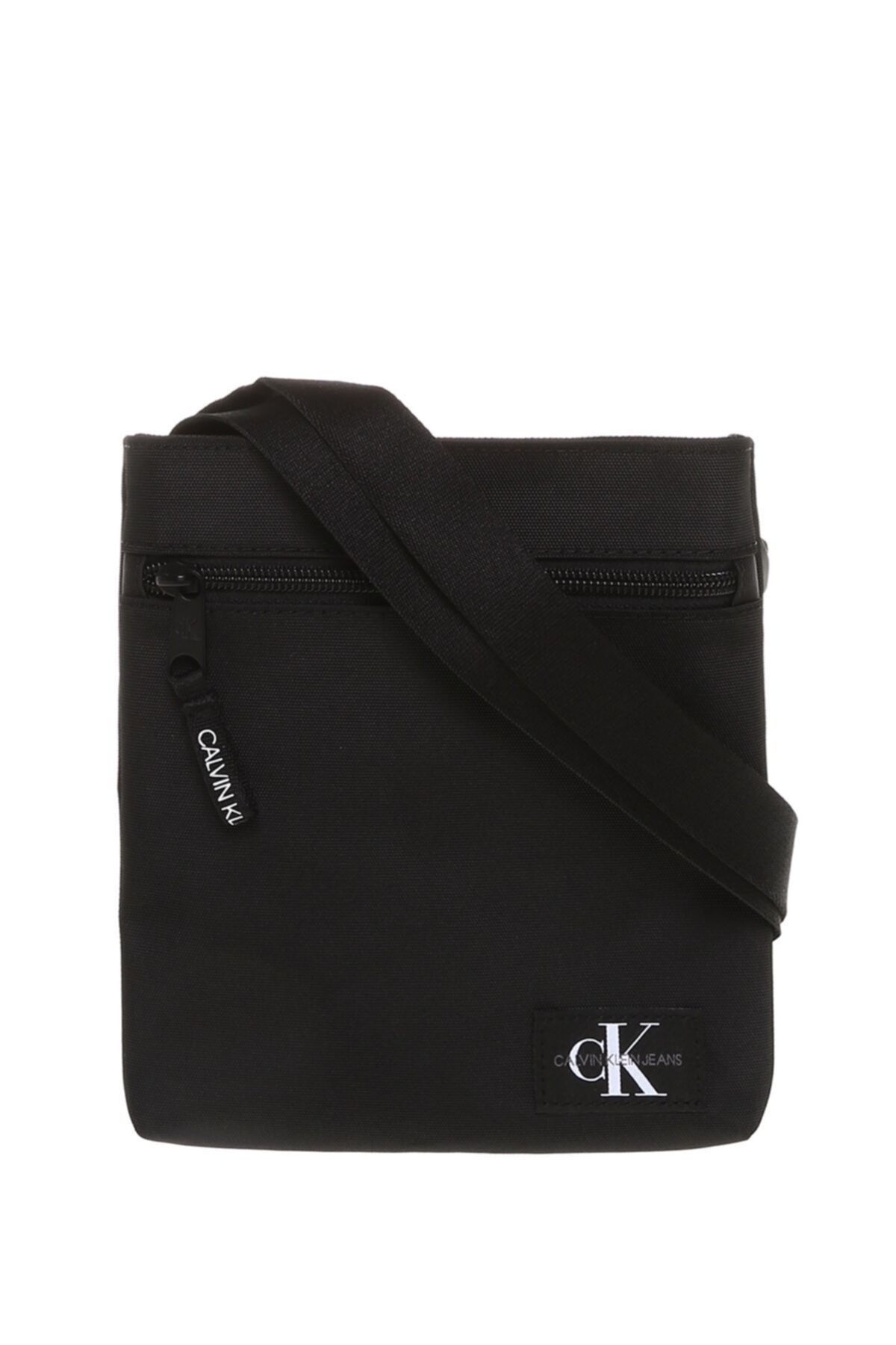 Calvin Klein K50k505988 Siyah Fermuarlı Erkek Postacı Çantası