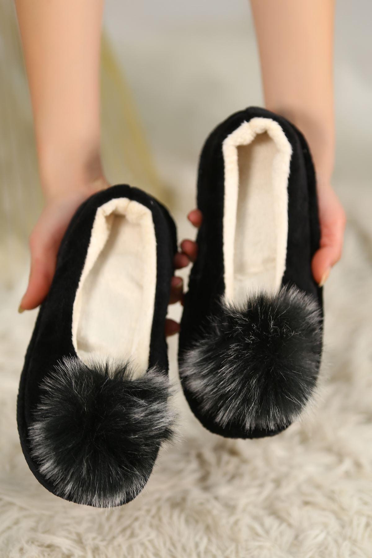 five sense Ponponlu Ev Babeti Siyah