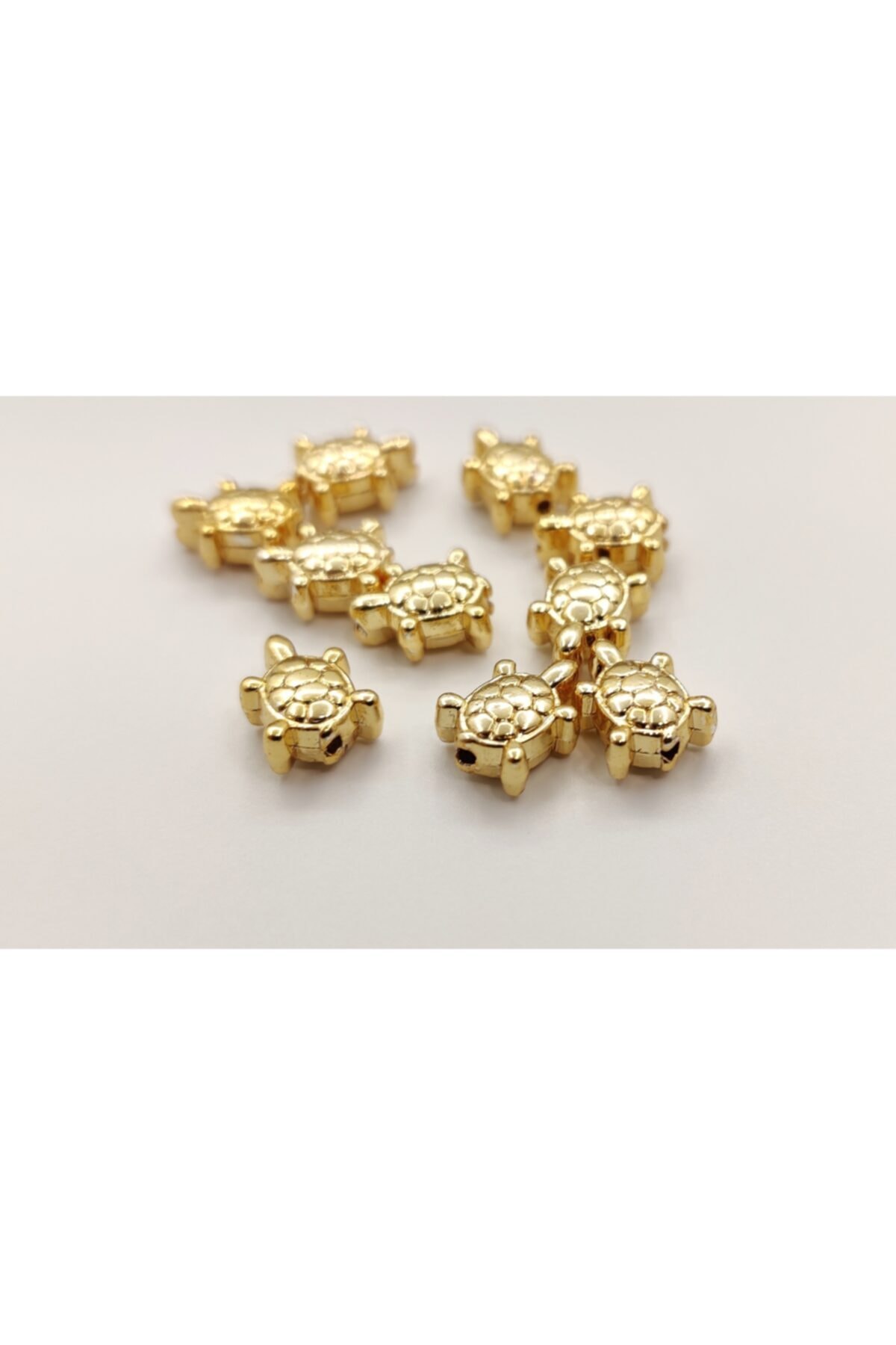 yiğit aksesuar 5 Adet Kararma Yapmaz Bileklik Kolye Halhal Aparatı Kaplumbağa Figür