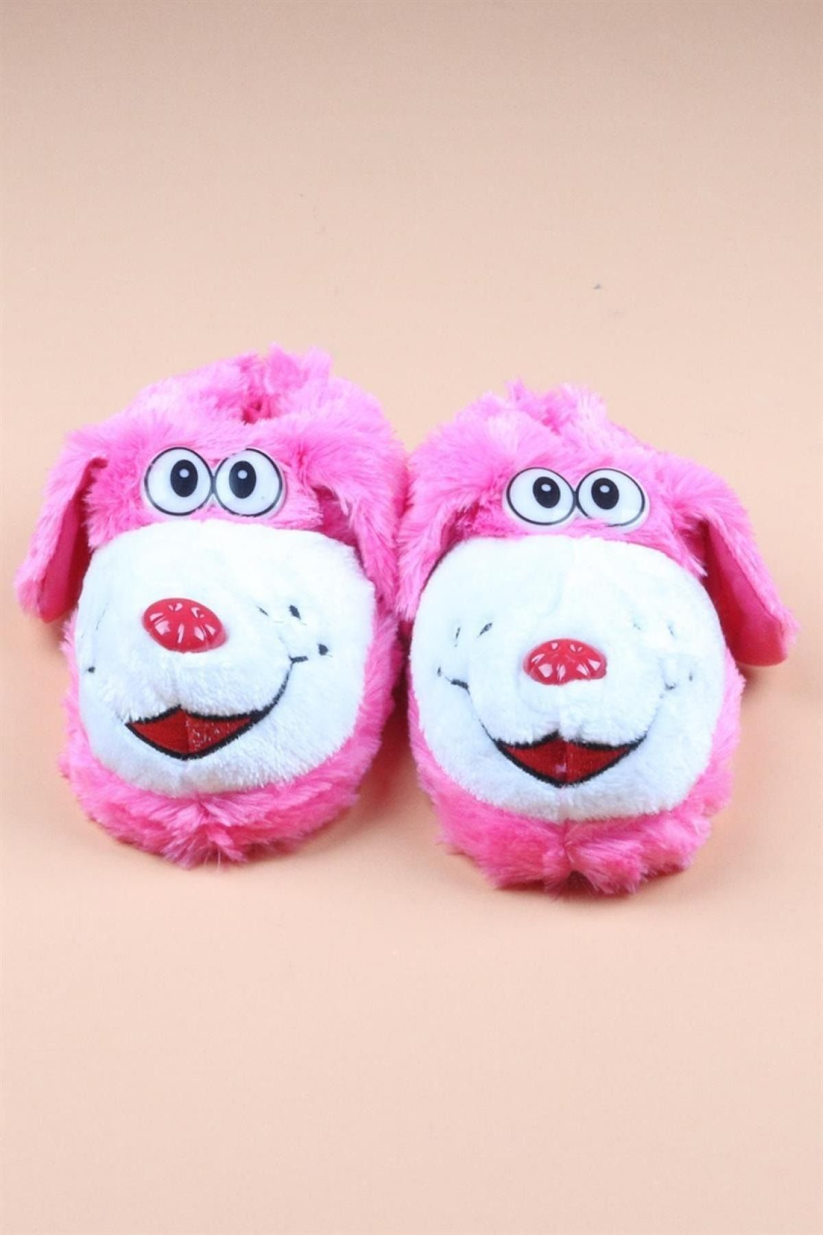 five sense Abakus Pembe Peluş Kadın Panduf