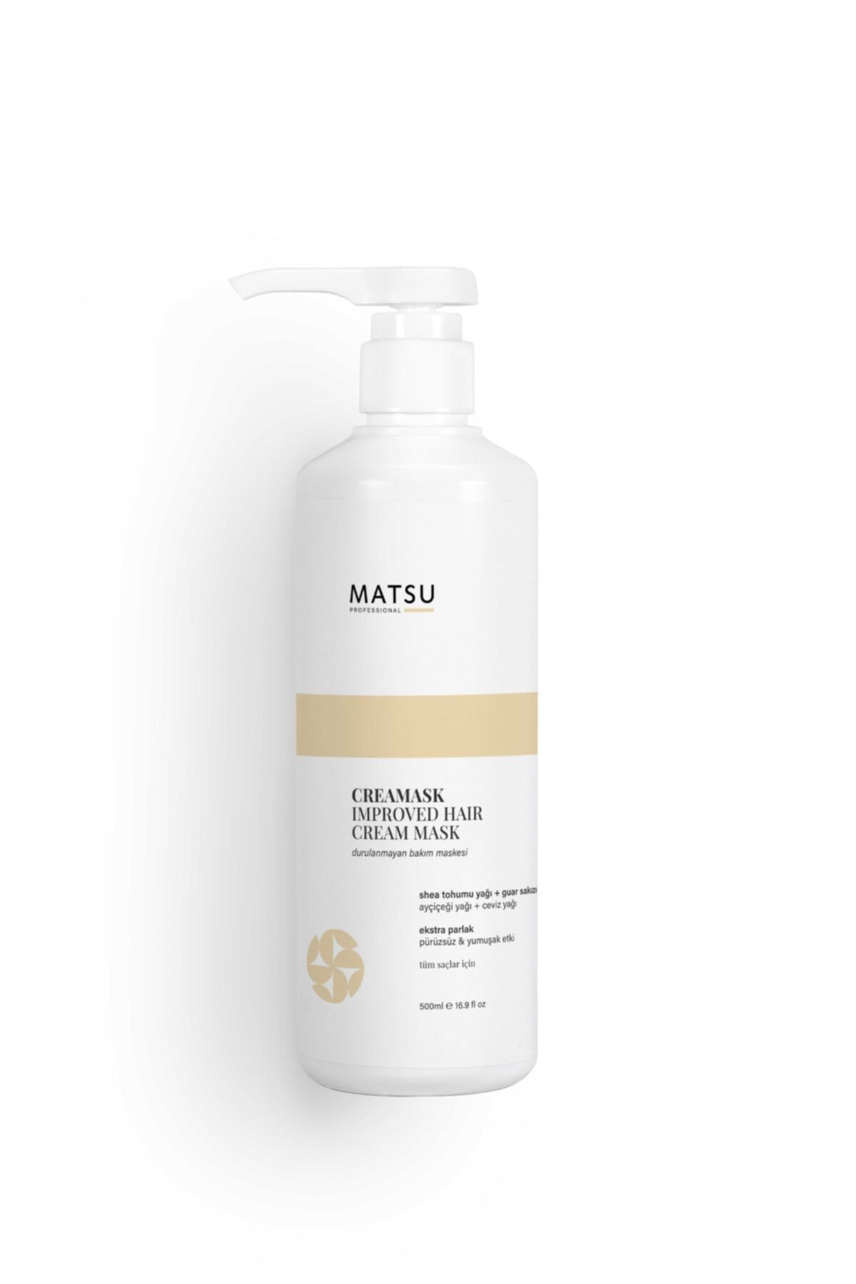 MATSU Creamask Improved Hair Cream Durulanmayan Onarıcı Krem Maske