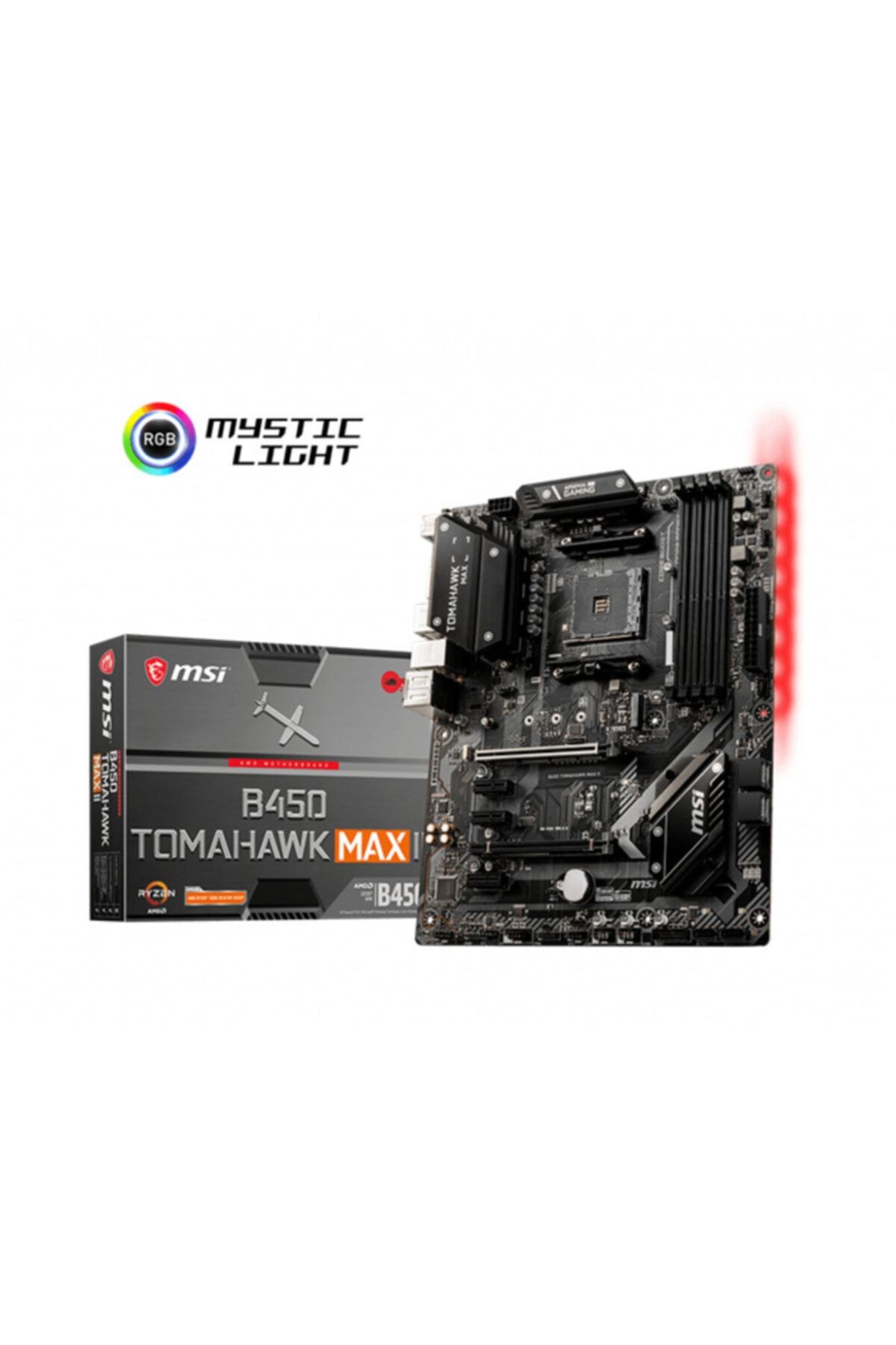 MSI B450 Tomahawk Max Iı Ddr4 4133mhz 1xhdmı 1xdvı 1xm.2 Usb 3.2 Atx Am4