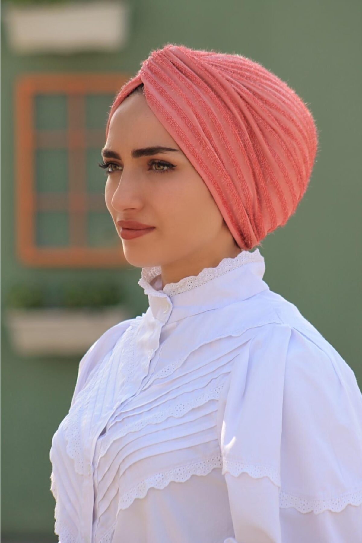 Aker Hazır Düğüm Bone Sakallı Kumaş