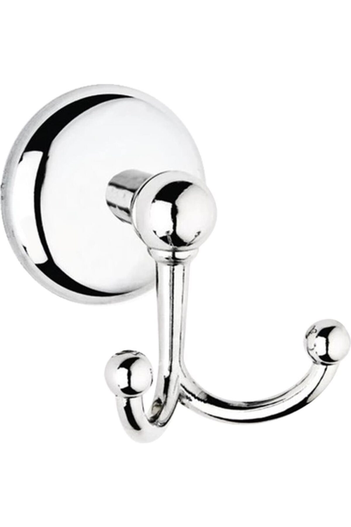 Sardıcı Banyo Tuvalet Havlu Askısı Ikili Metal Askılık 8 Cm
