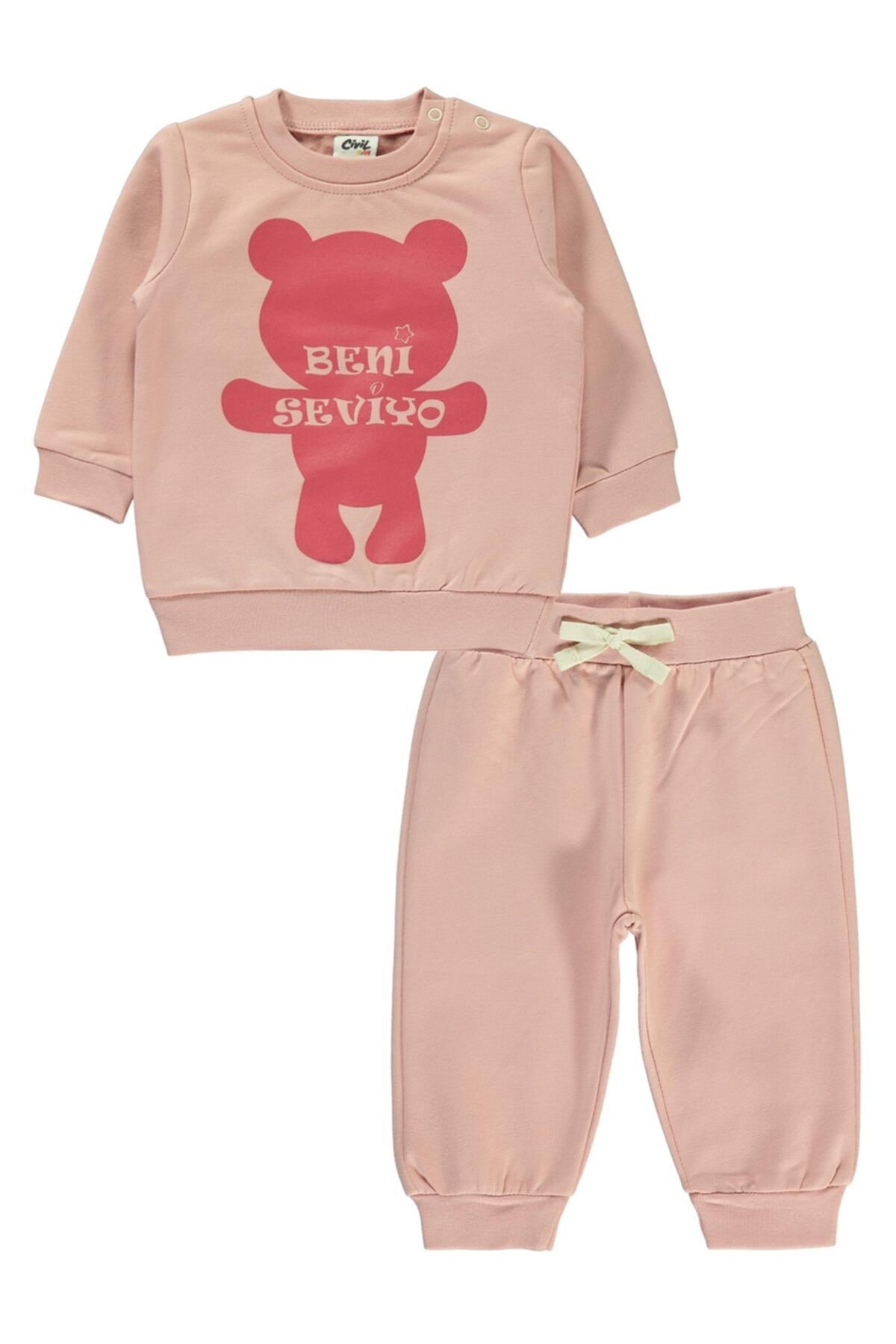 Civil Baby Bebek Takım 6-18 Ay Pudra