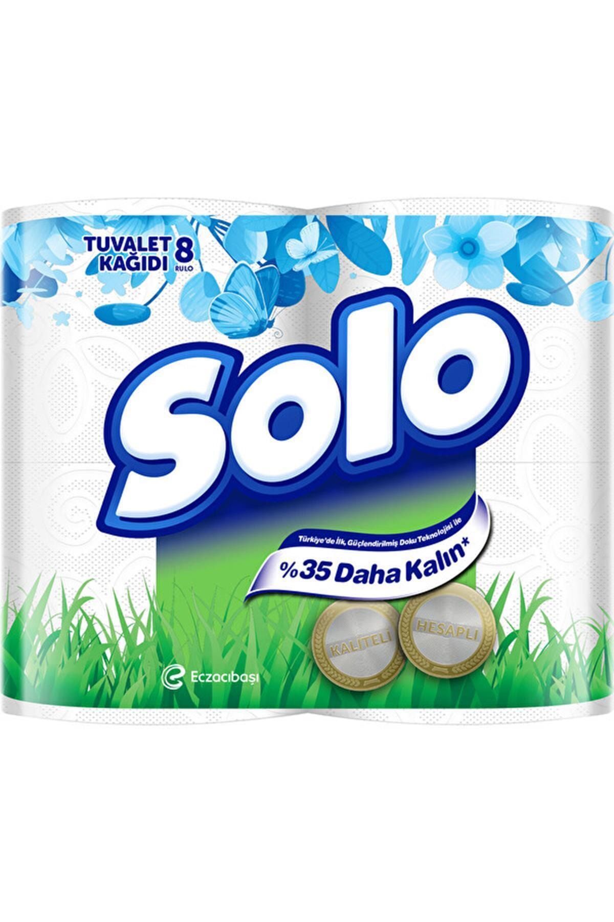 Solo Akıllı Seçimler 8'li Tuvalet Kağıdı Tuvalet Kağıdı