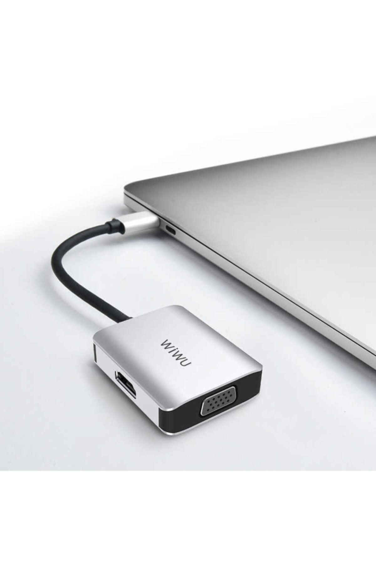 WIWU Macbook 15.4 Inç Touch Bar Uyumlu 2 In 1 Type-c Çoklayıcı
