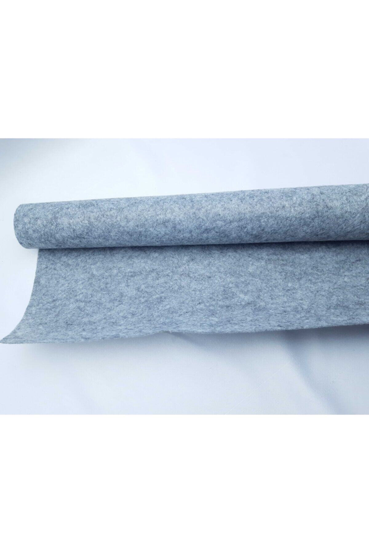betüşce Gri Renginde Ince Keçe 1mm Kalınlığında 1mt X 85 cm Boyutunda