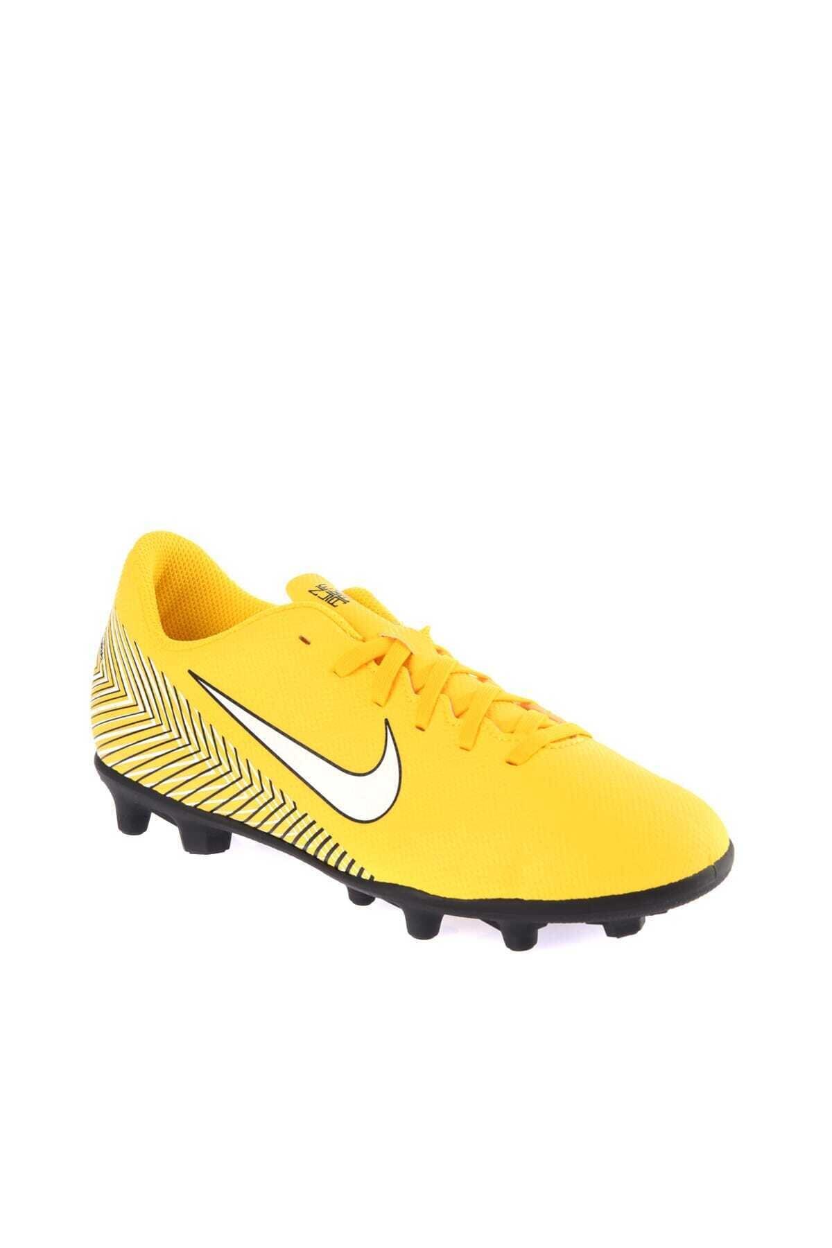 Nike Sarı Erkek Çocuk Krampon - Jr Vapor 12 Club Gs Njr Fg/Mg