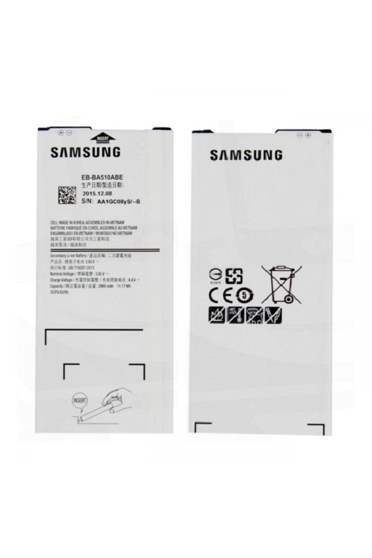 Samsung Galaxy A5 2016 A510 Orj. Batarya