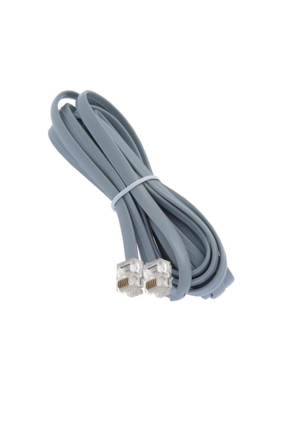KEEPRO Telefon Kablosu 6p6c Kablo 6 Pinli Soketli Telefon Kablosu 40 Metre