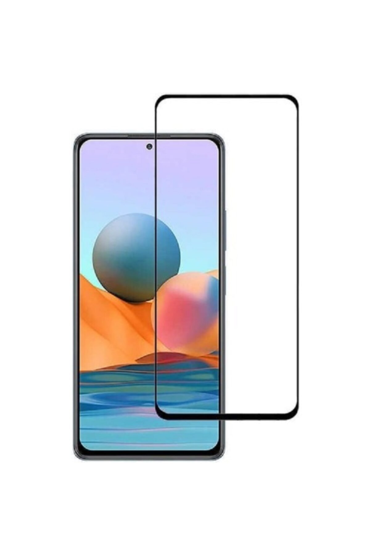 SKV MOBILE Xiaomi Mi 10 T Lite Uyumlu Tam Ekran Koruyucu Kırılmaz Cam