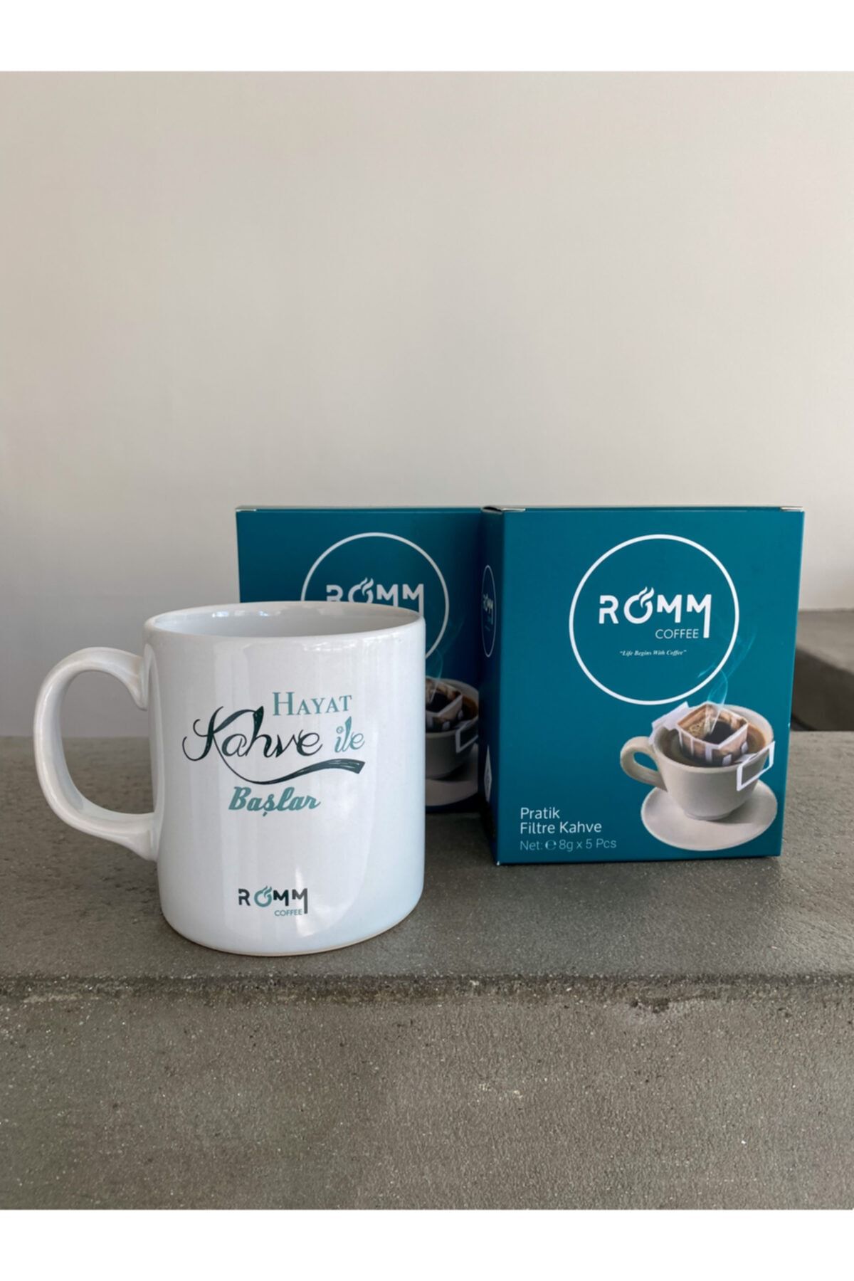 Romm Coffee Romm Pratik Filtre Kahve Seti (kupa Hediyeli)