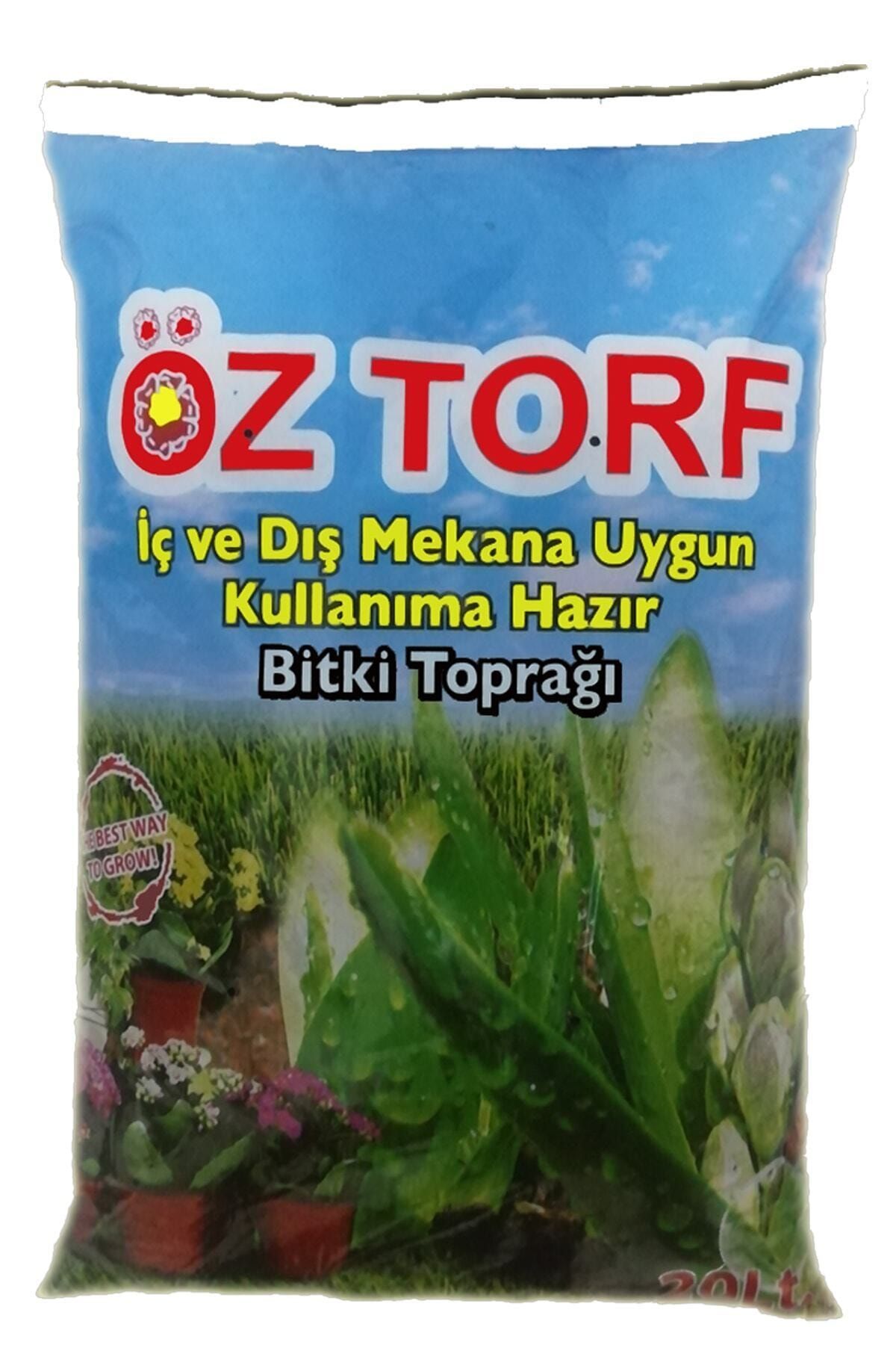 Öz Torf 20 Litre Kaliteli Torf - Saksı Çiçek Kaktüs Bitki Toprağı Iç Ve Dış Mekan Torfu - 20 Lt