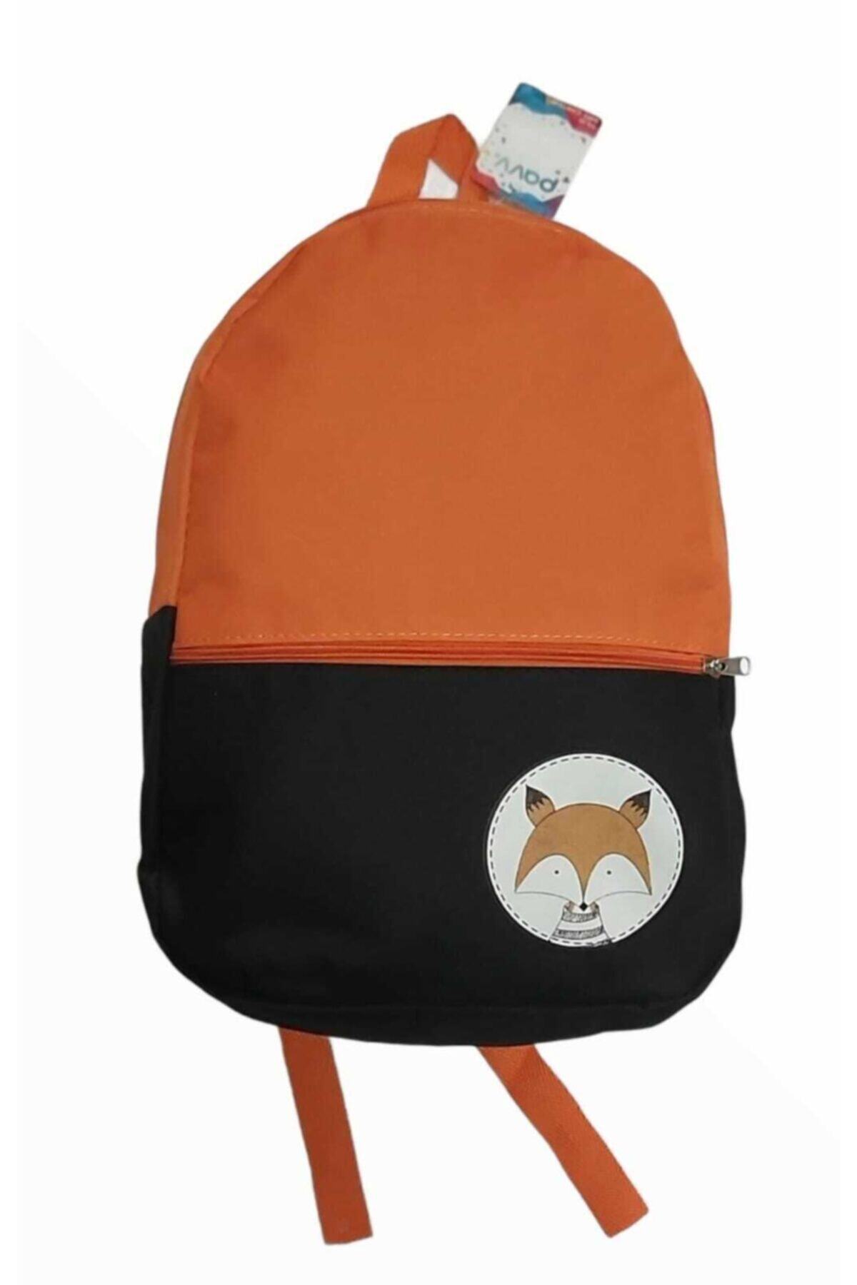 Pavv Fox Turuncu Siyah Sırt Çantası