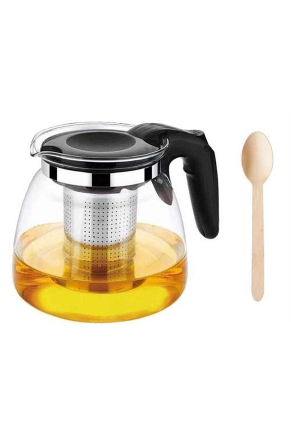 Transformacion Homecare 1250 Ml Süzgeçli French Press Cam Demlik Kaşık Hediyeli 715120