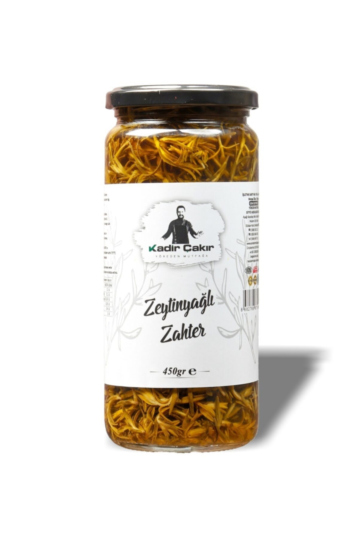 Kadir Çakır Yöreden Mutfağa Zeytinyağlı Zahter [450 Gr]