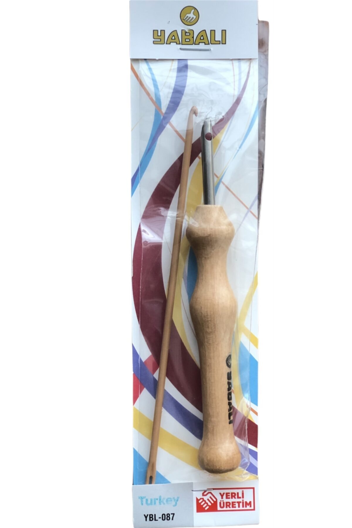 Yabalı Kalın Uçlu Ahşap Panç Iğnesi