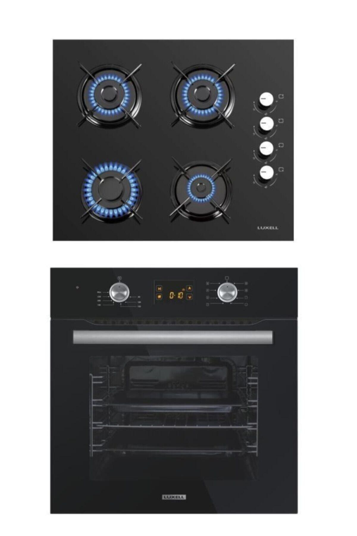 Luxell Black Lake Ikili Ankastre Set