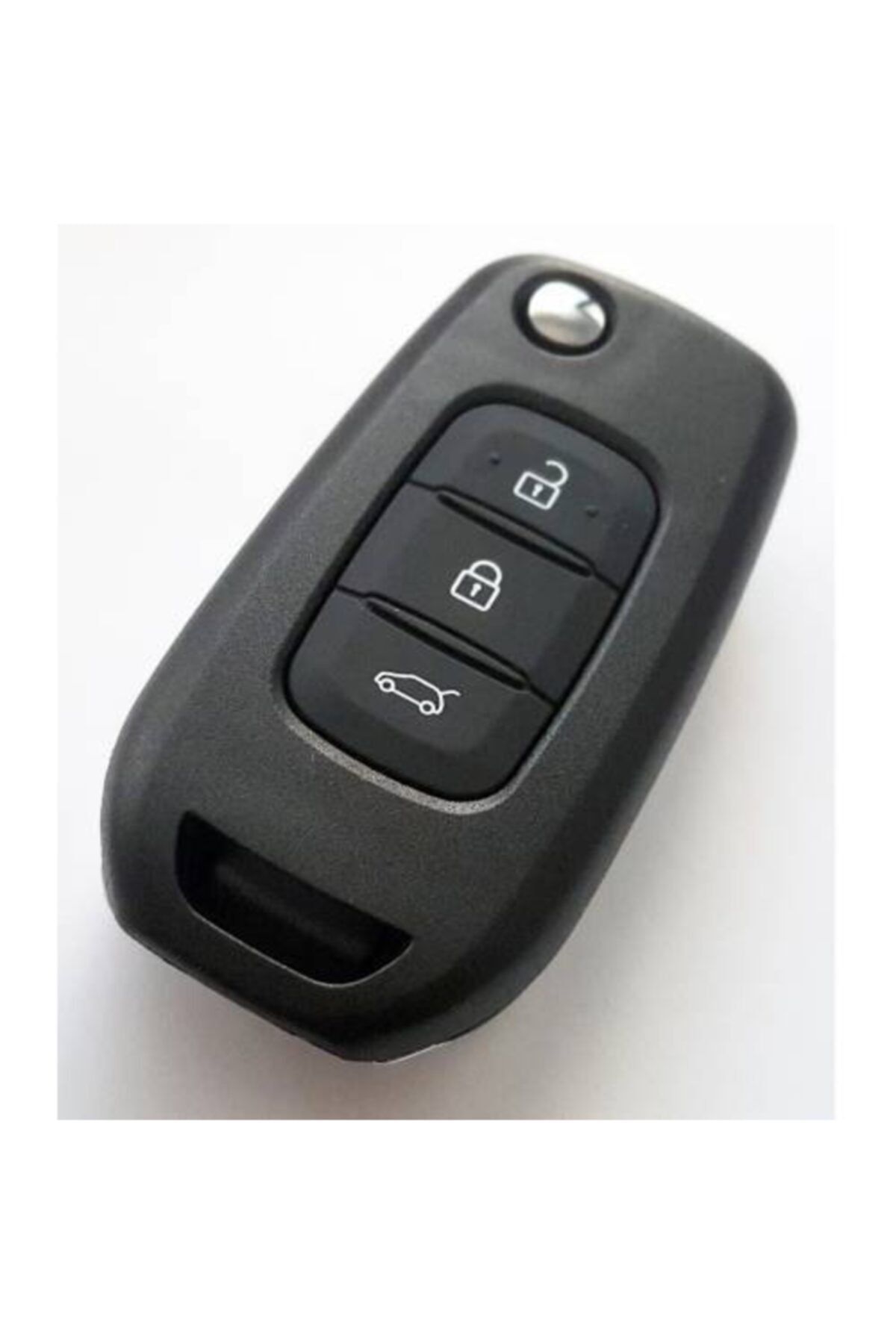 Renault Megane 4 Captur Kadjar Symbol Dacia Sustalı Kumanda Kabı Anahtar Kabı 3 Buton Beyaz Renk