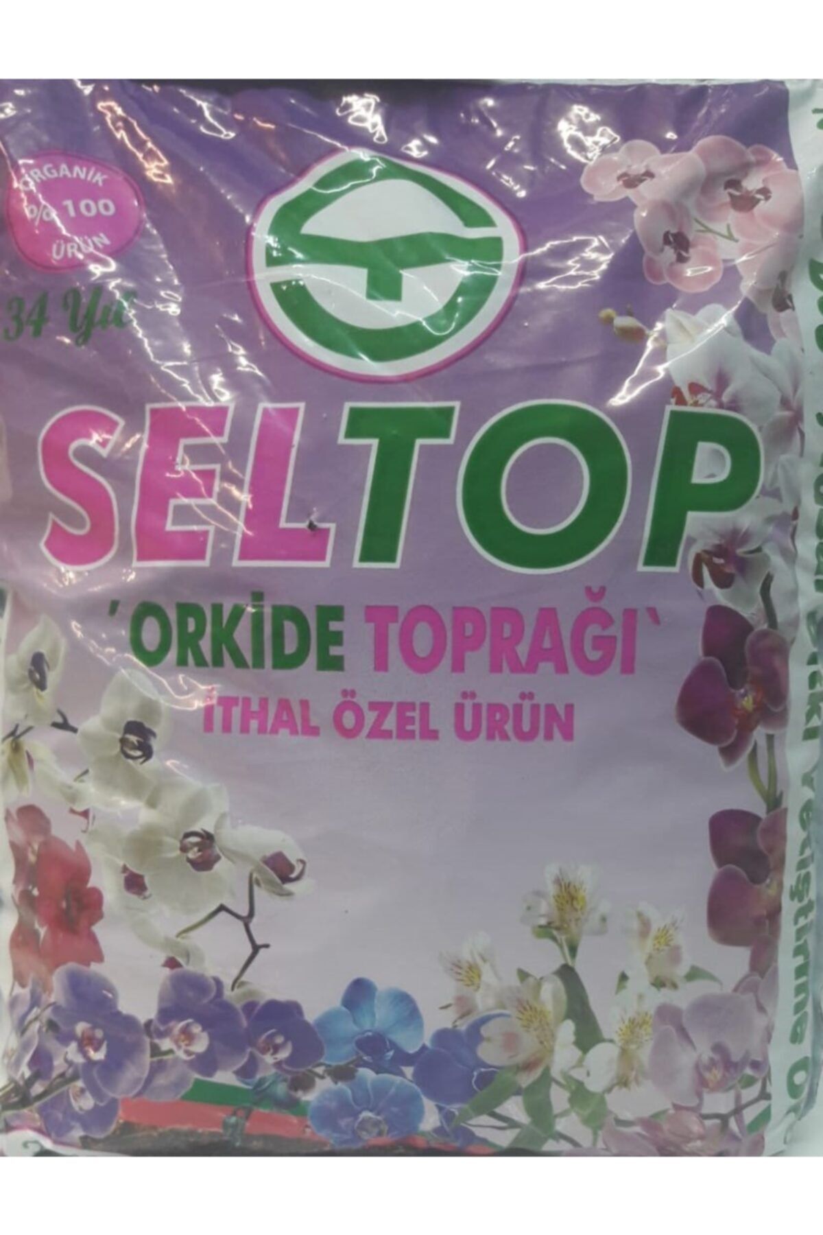 SELTOP Ithal Orkide Toprağı 3 lt Organik