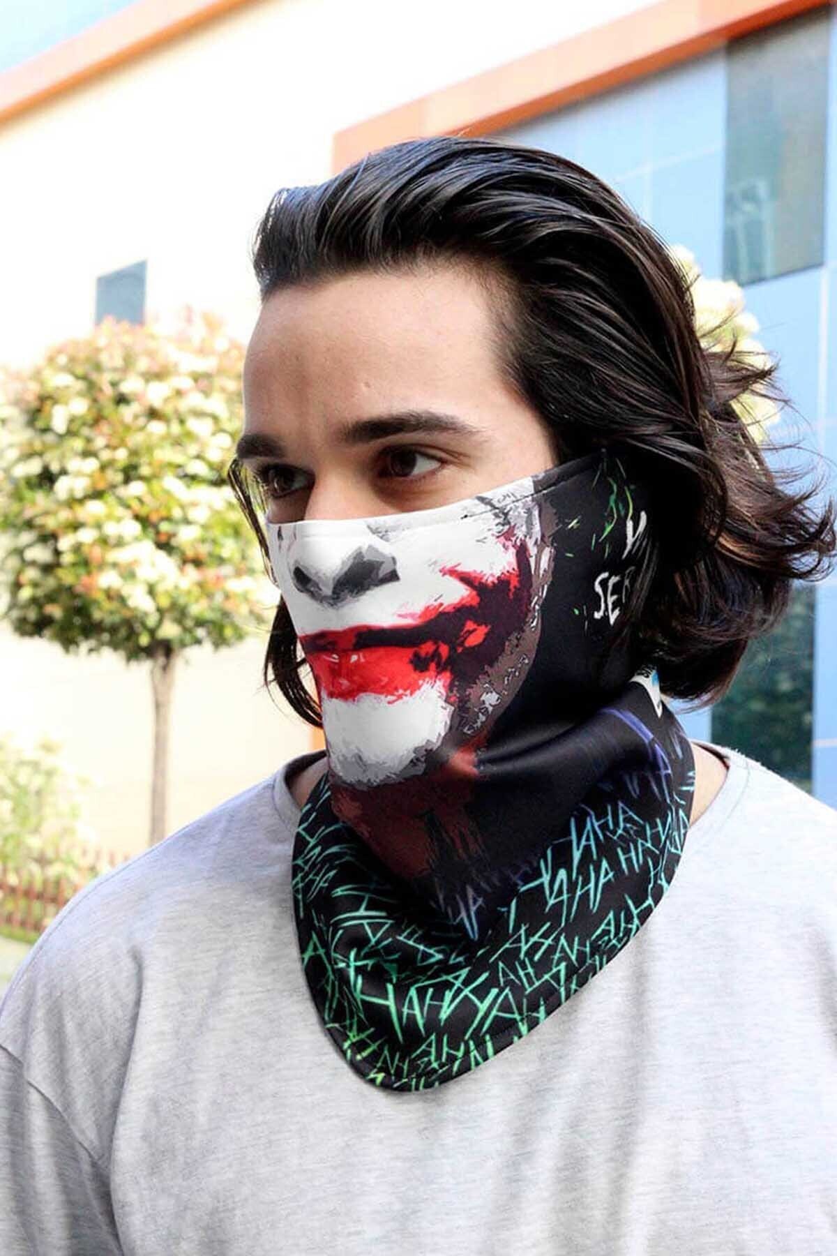SNOWSEA Heath Ledger Joker Kayak Ve Snowboard Yüz Maskesi 2078