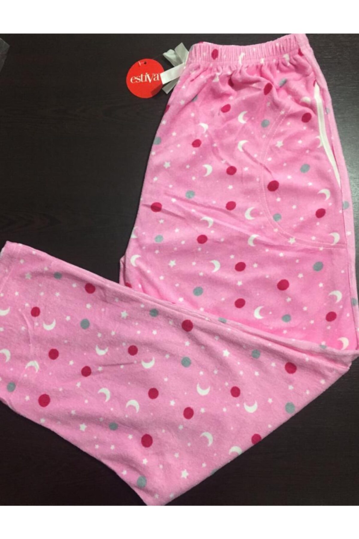 Estiva Kadın Polar Tek Alt 485 Pembe