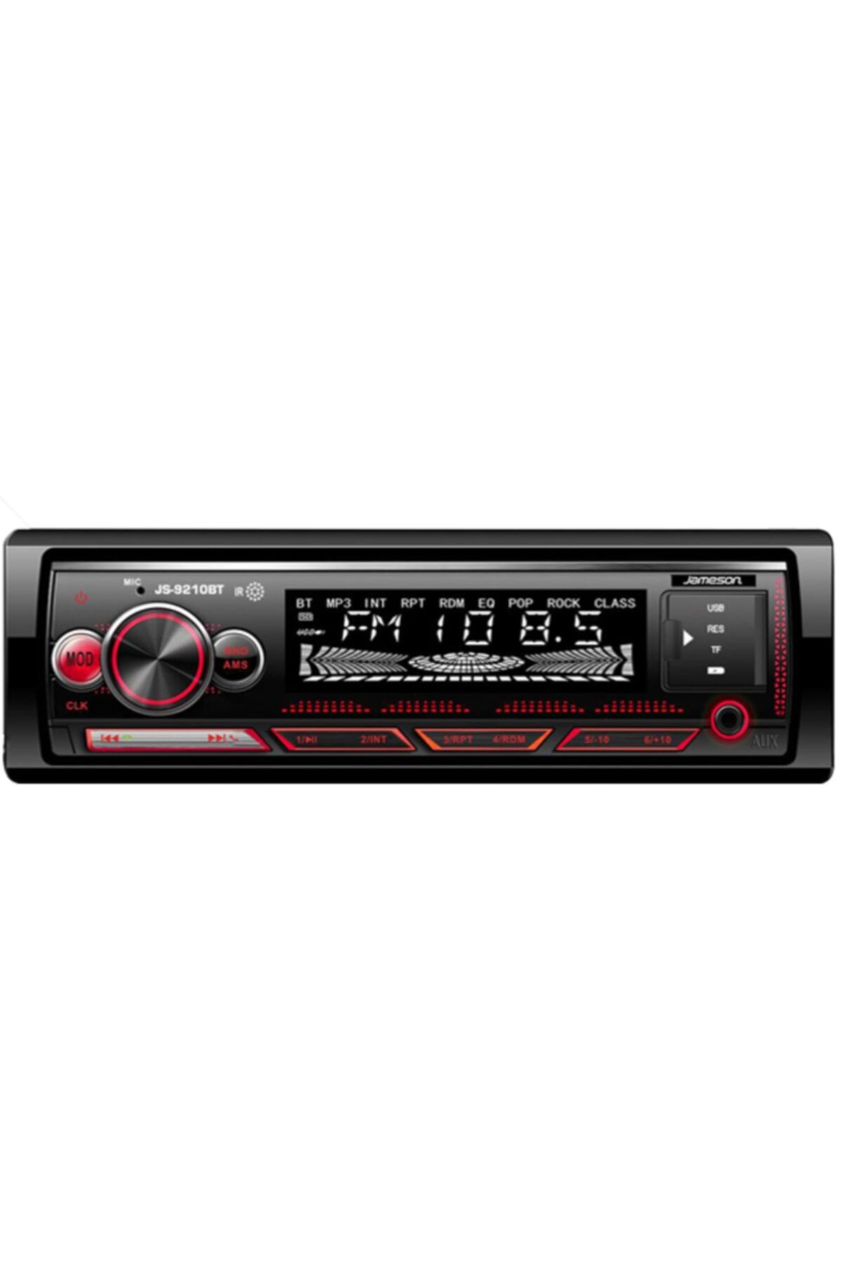 Jameson Js-9210bt 2xusb/sd/fm/aux/bt Mekaniksiz Oto Teyp Kumandalı 4 X 55 Watt