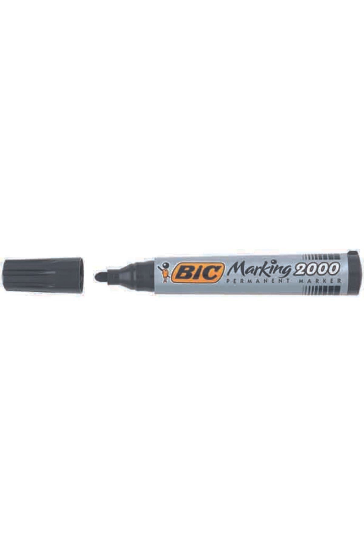 Bic Permanent Markör 2000 Yuvarlak Uç Siyah 8209153