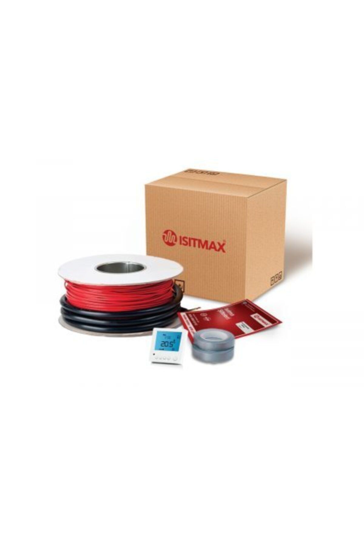 ısıtmax Banyo Seramik Altı Elektrikli Yerden Isıtma Kablolu Sistem 7m T2max