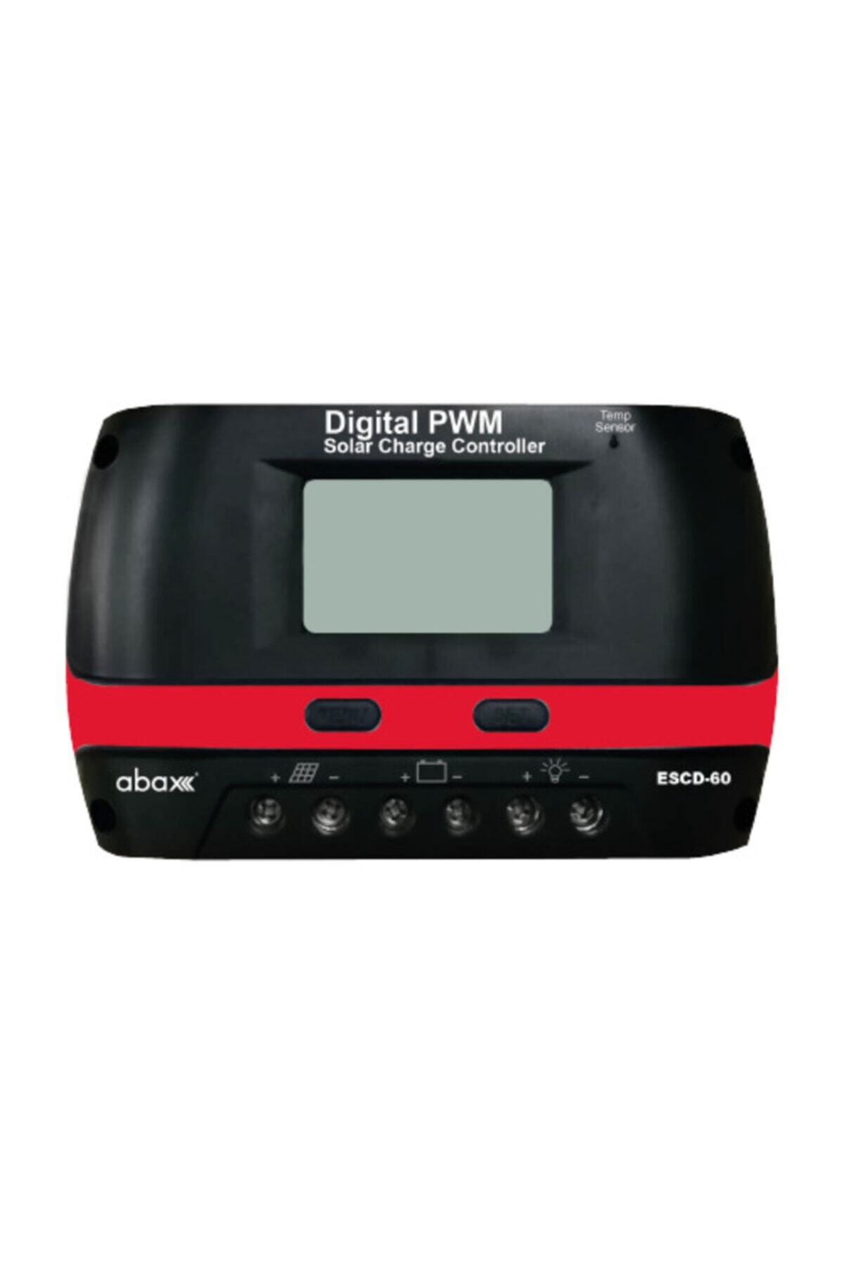 abax Escd Plus 60a 12/24/48v 2usb Pwm Şarj Kontrol Cihazı
