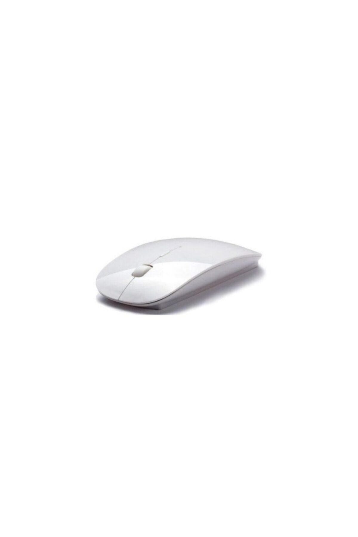 MADEPAZAR 2.4 Ghz Ergonomik Beyaz Mouse Uyumlu