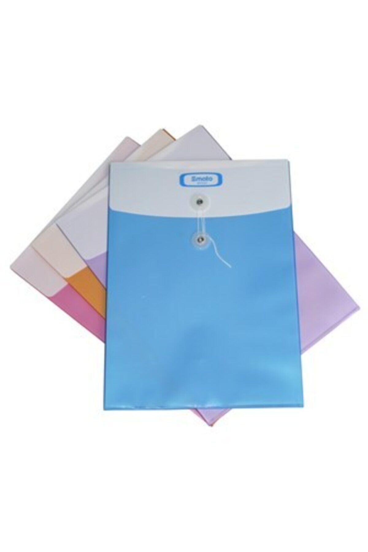 Sdk Smato W7537 İpli Şeffaf Ekstra Bölmeli Mavi