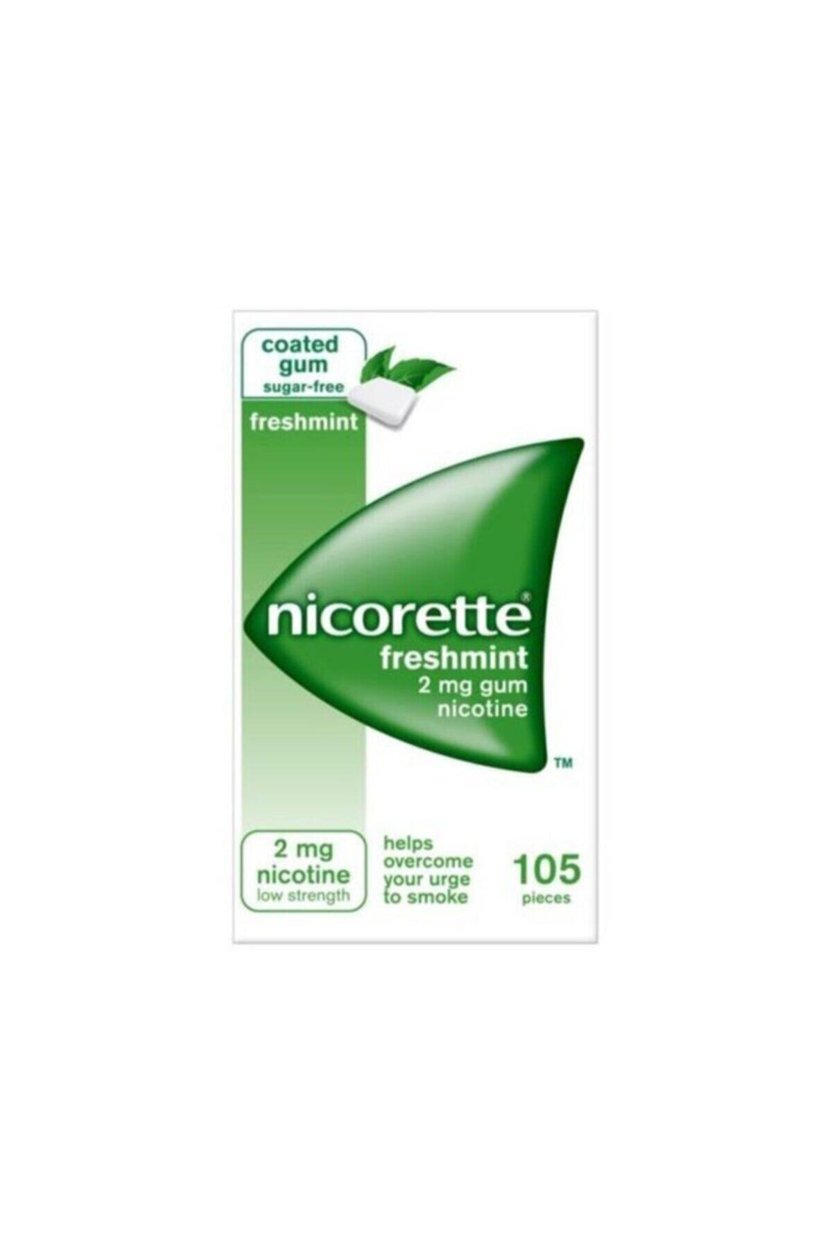 Nicorette Freshmint 2 Mg Naneli Nikotin Sakızı 105 Adet