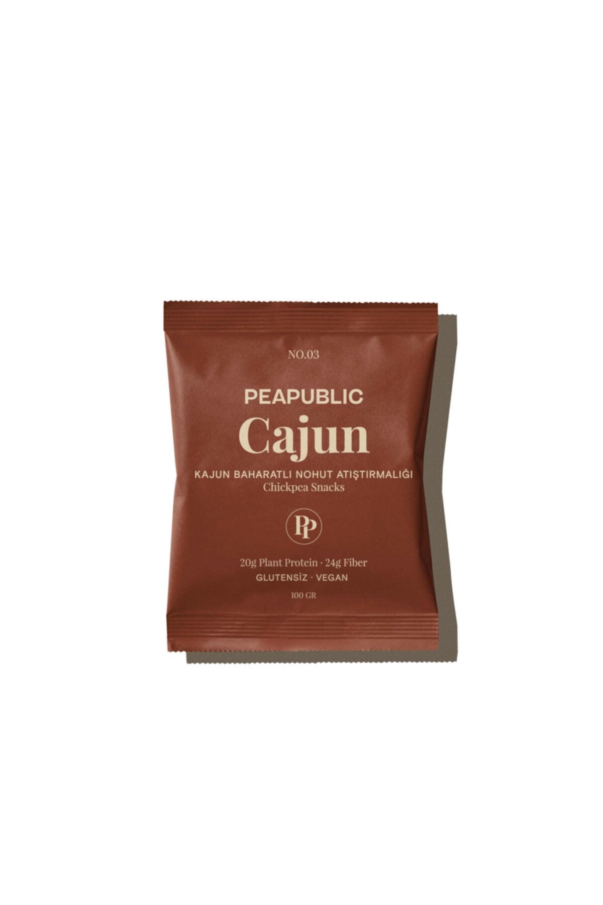 PEAPUBLIC No:3 Cajun Baharatlı Nohut Atıştırmalığı