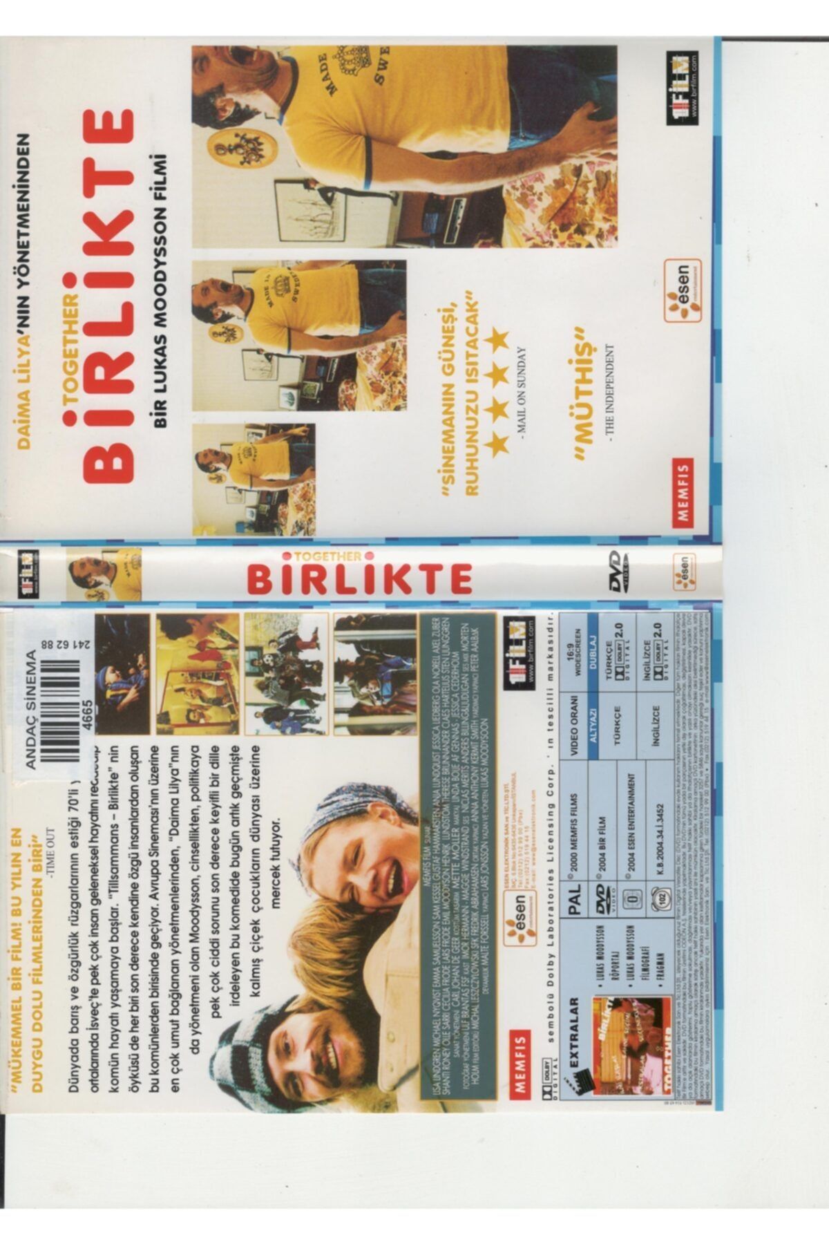 DVD Birlikte DVD Yabancı Film