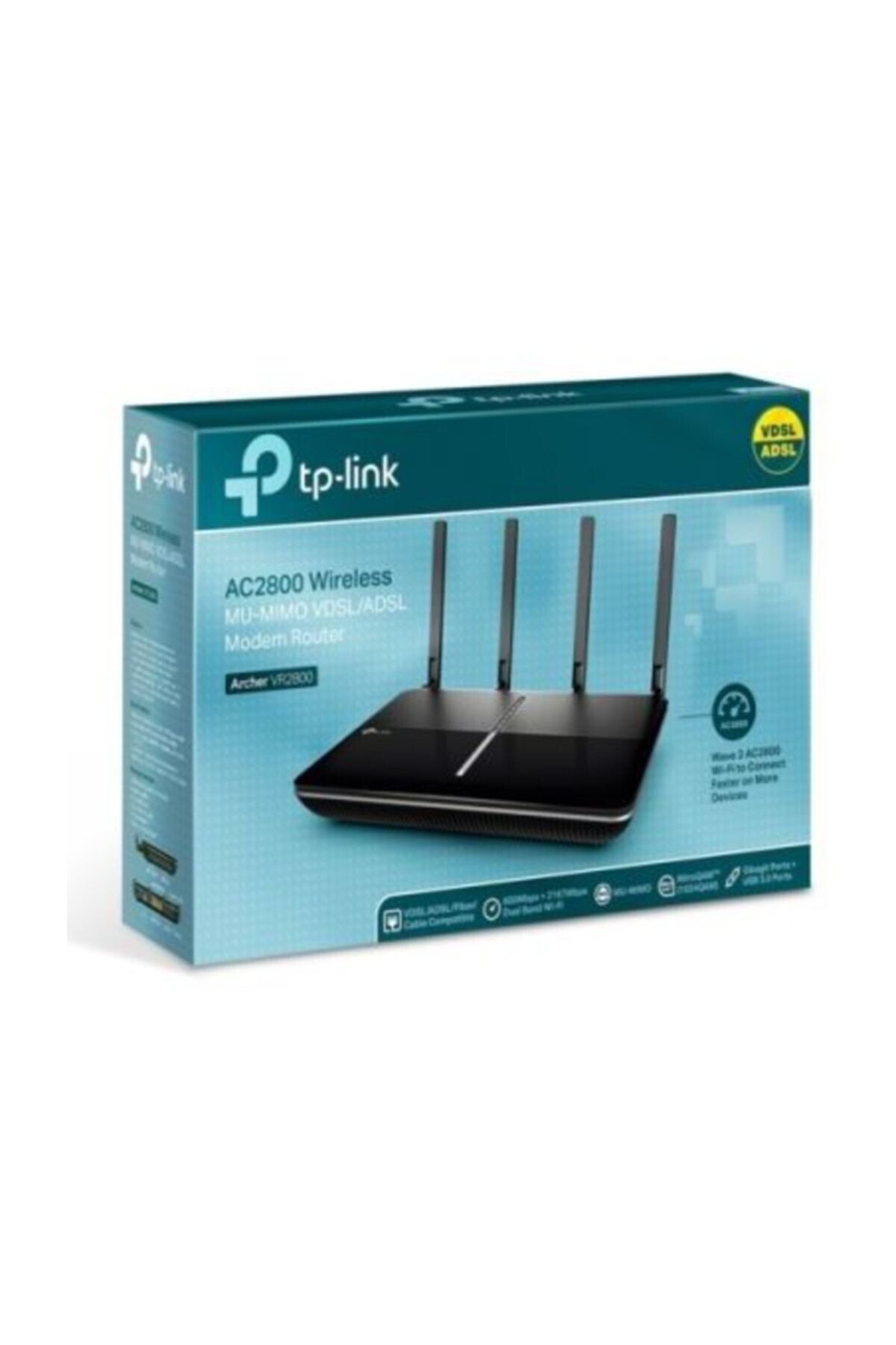 TPLINK Tp-Link Archer-Vr2800 Ac2800 Vdsl/Adsl Modem Route