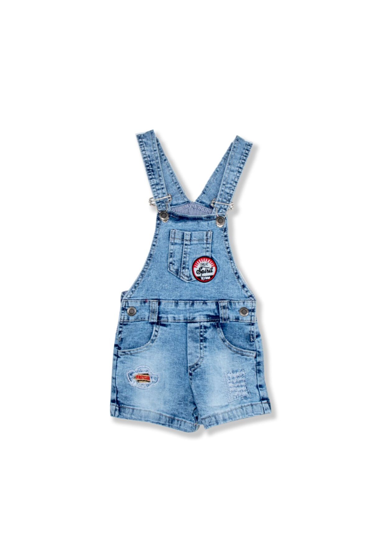 AGES ANGELS Sprit Armalı Kot Çocuk Salopet