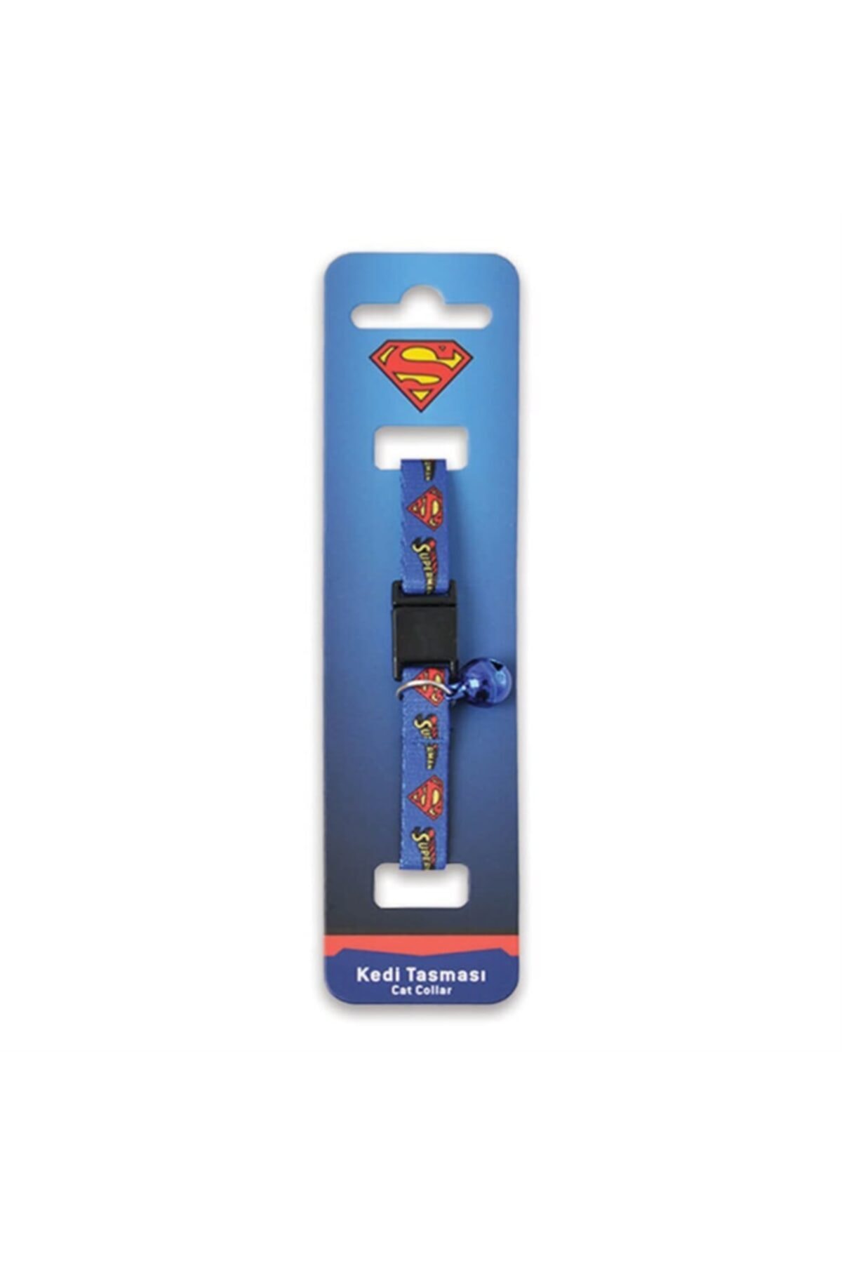 Superman Süperman Kedi Boyun Tasması Lacivert